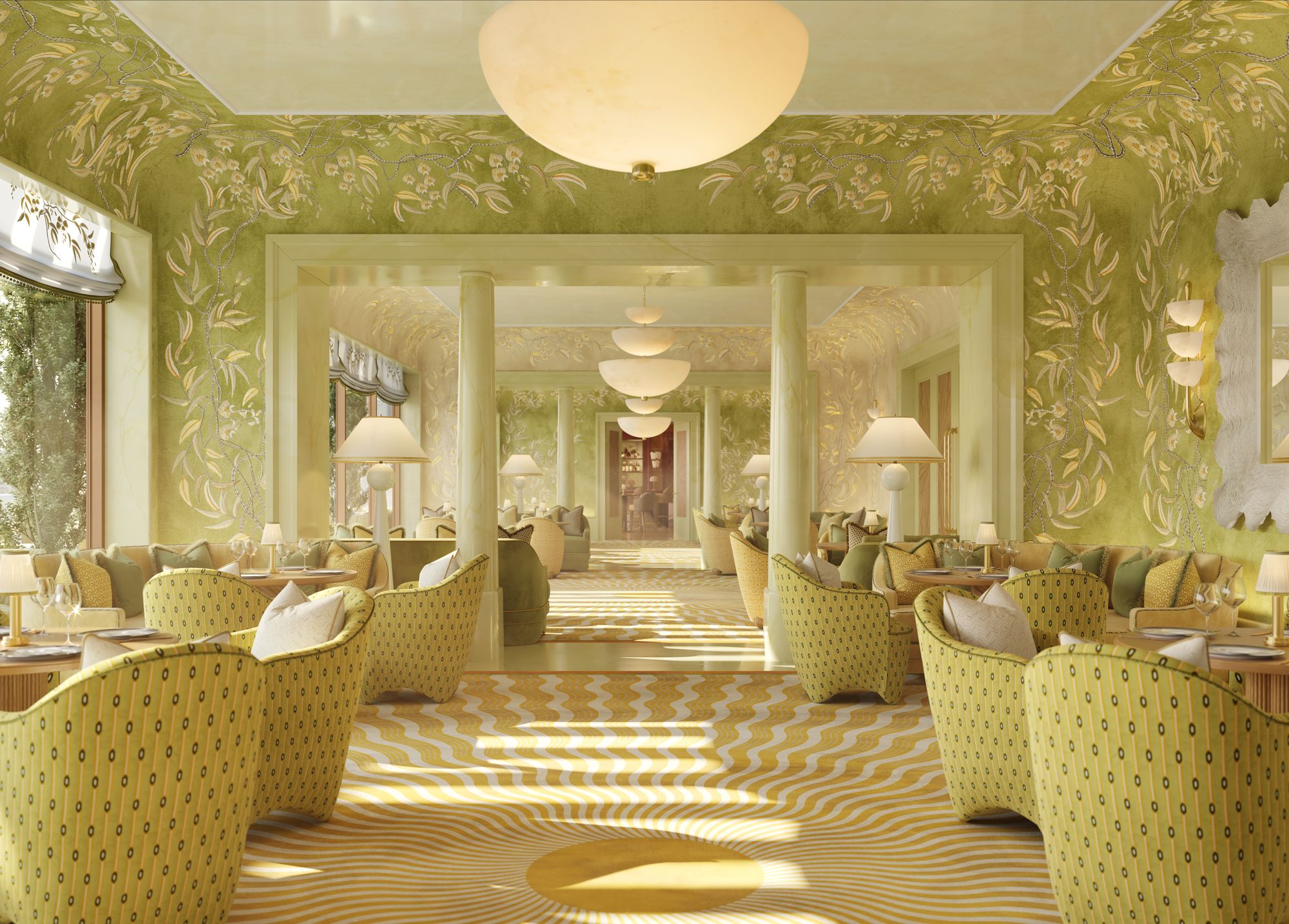 The Knox Hotel, Auberge Collection will feature 140 rooms and vibrantly upholstered furniture