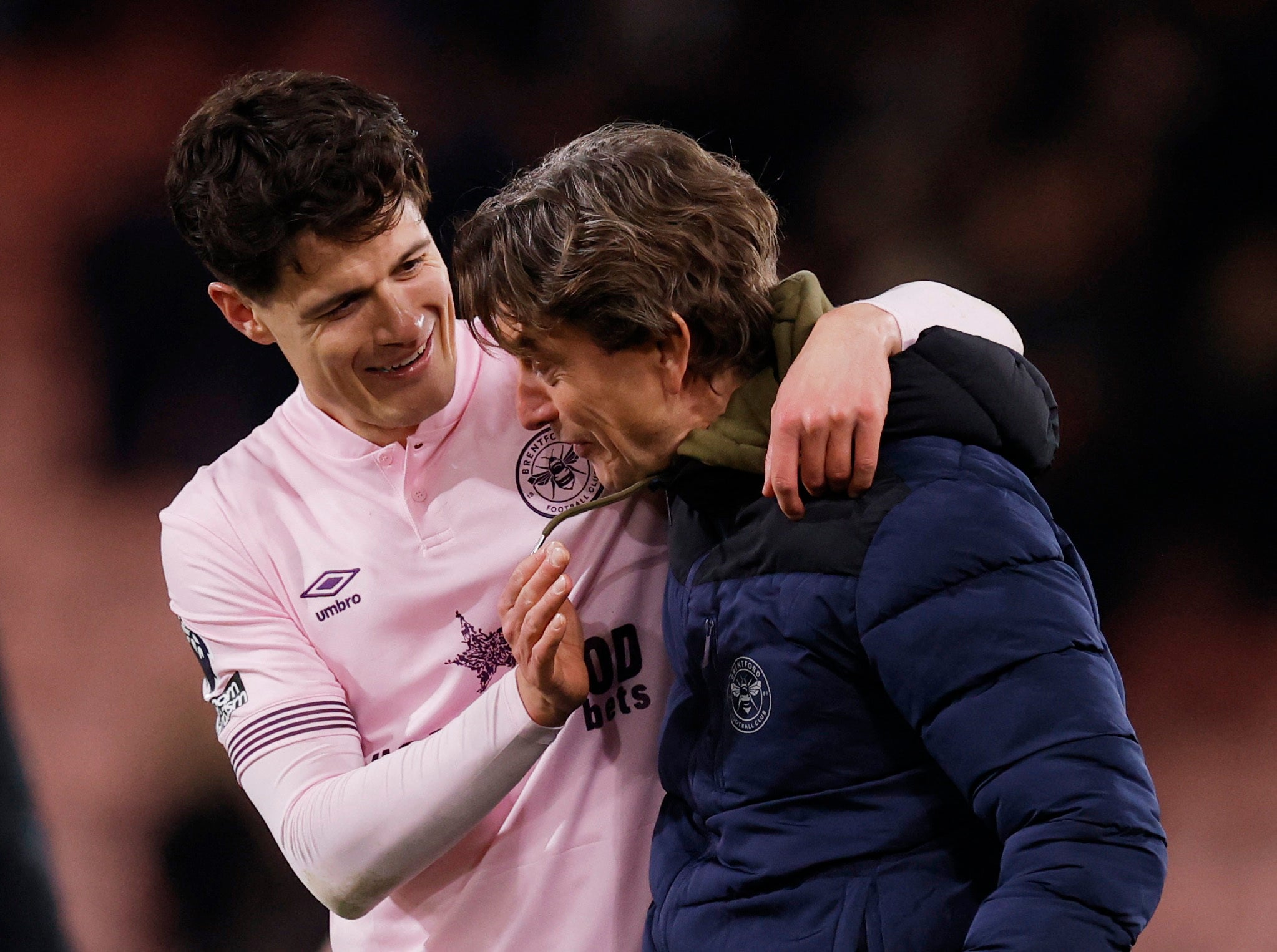 Norgaard also played under Frank at Brentford