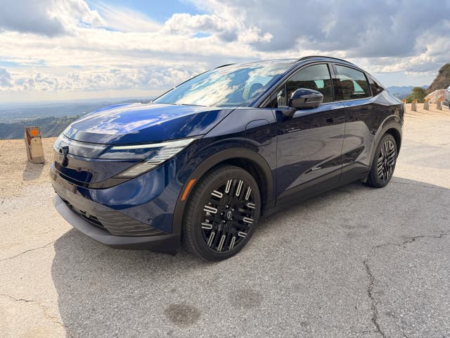 <p>The new Nissan Leaf is built in Sunderland</p>