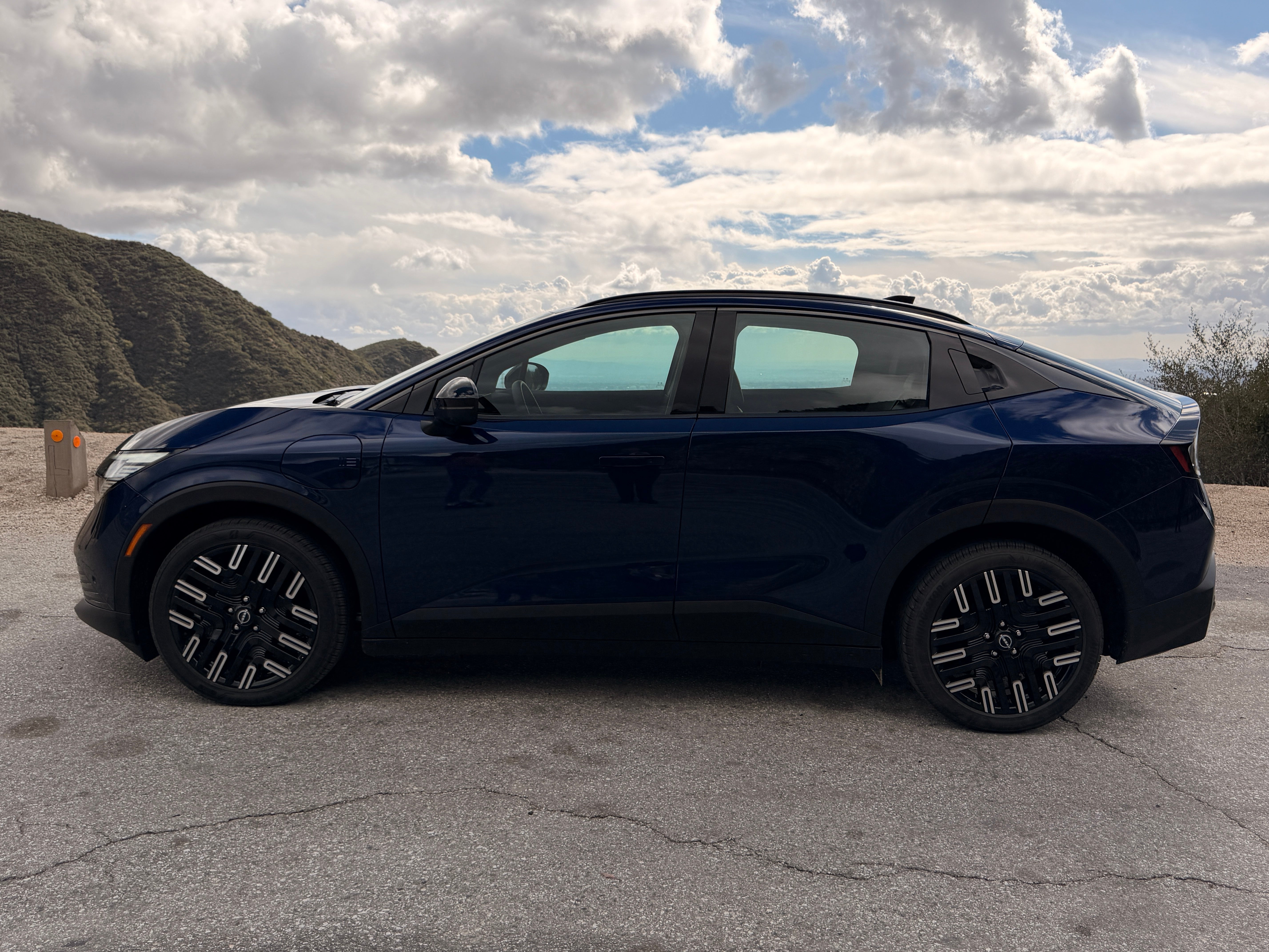 The Nissan Leaf's slippery shape contributes to its excellent range