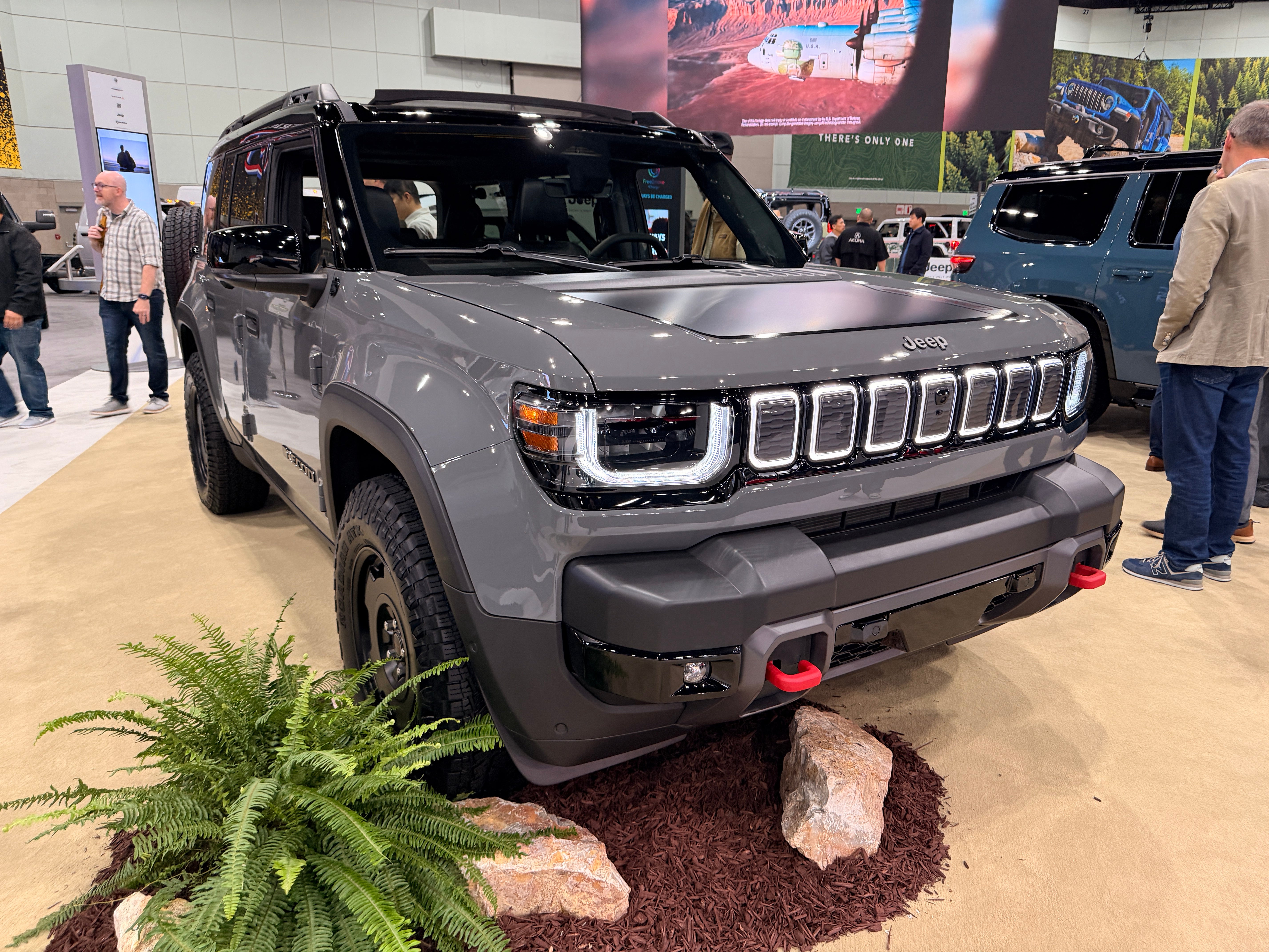 <p>The new all-electric Jeep Recon promises traditional Jeep thrills in the wilderness, but with zero emissions</p>