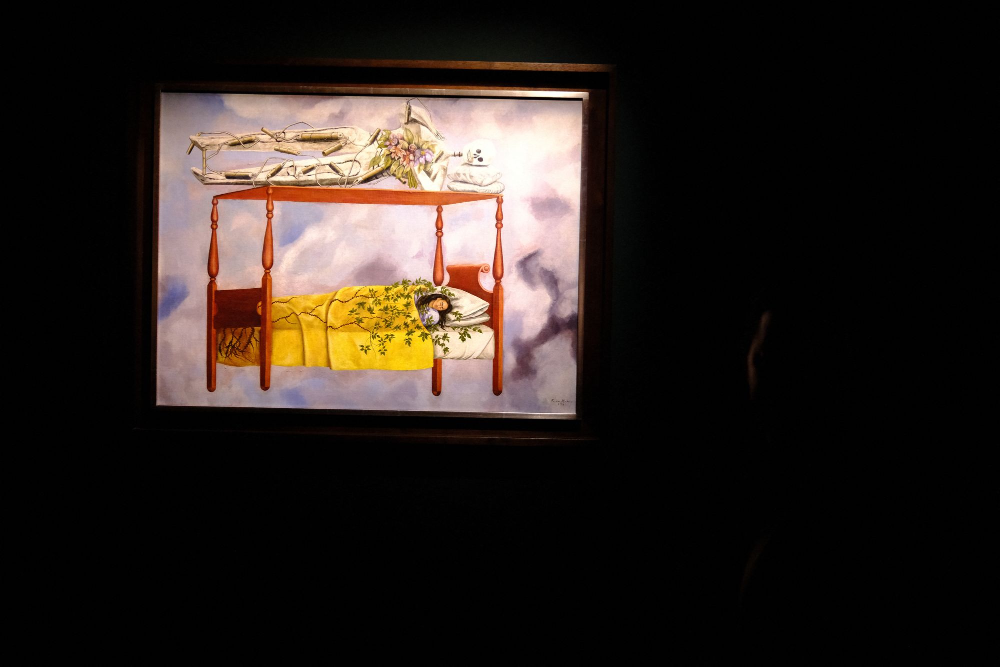 Frida Kahlo’s El sueño (La cama) at Sotheby's Marquee Sales Series in New York