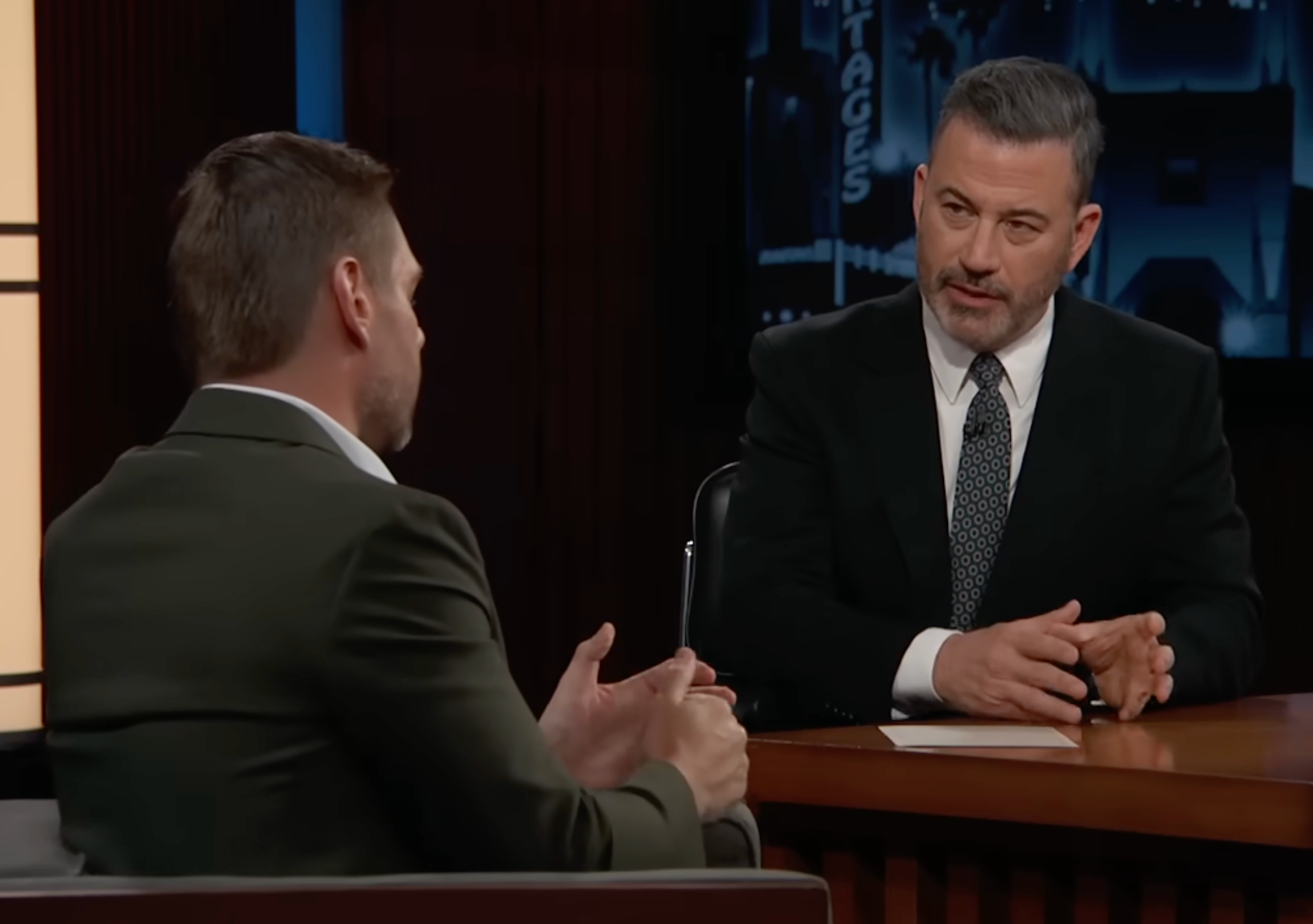 Swalwell and Kimmel discuss Donald Trump and the Jeffrey Epstein files on Thursday’s show