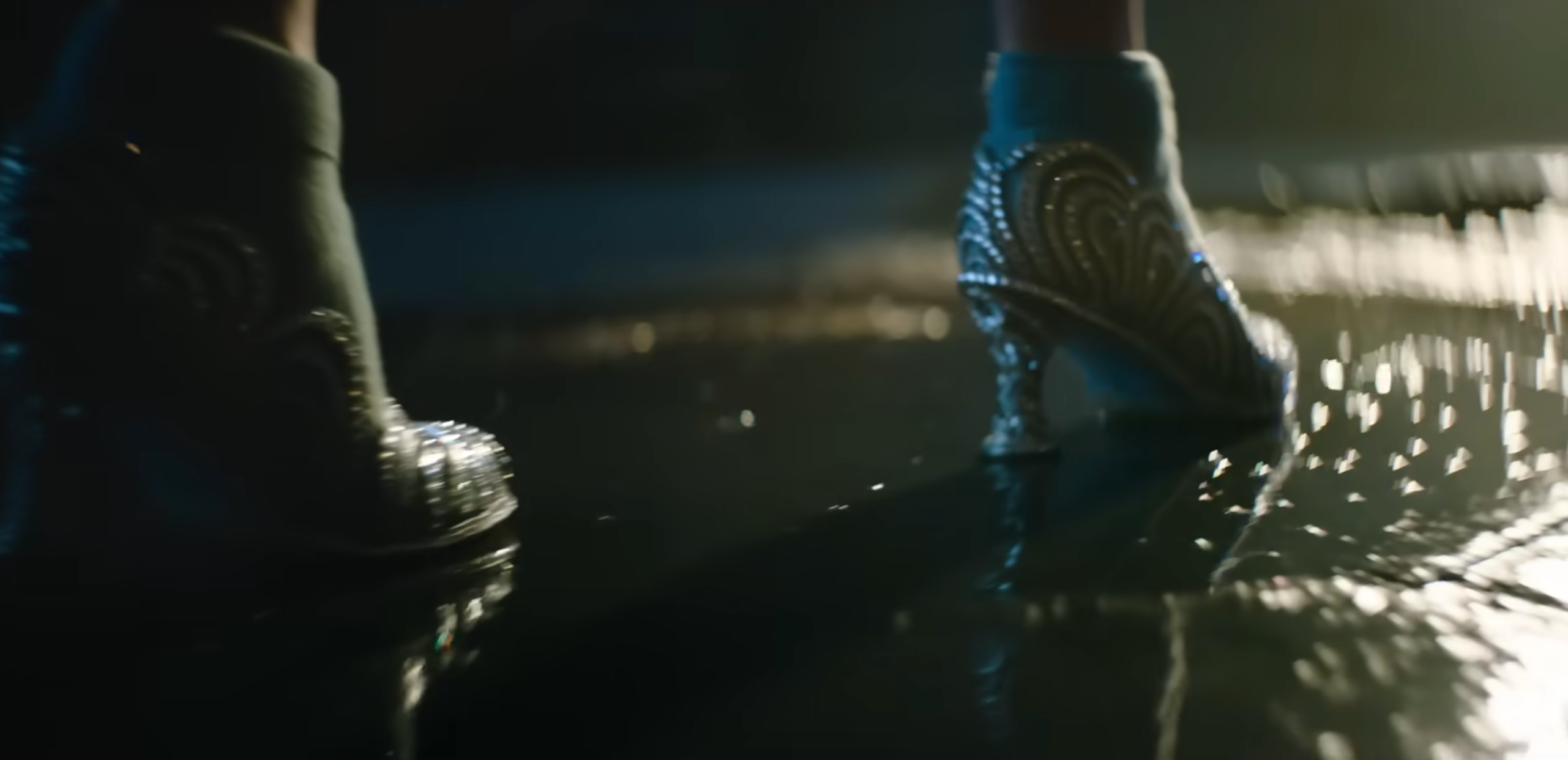Dorothy wears silver jeweled slippers in 'Wicked: For Good'