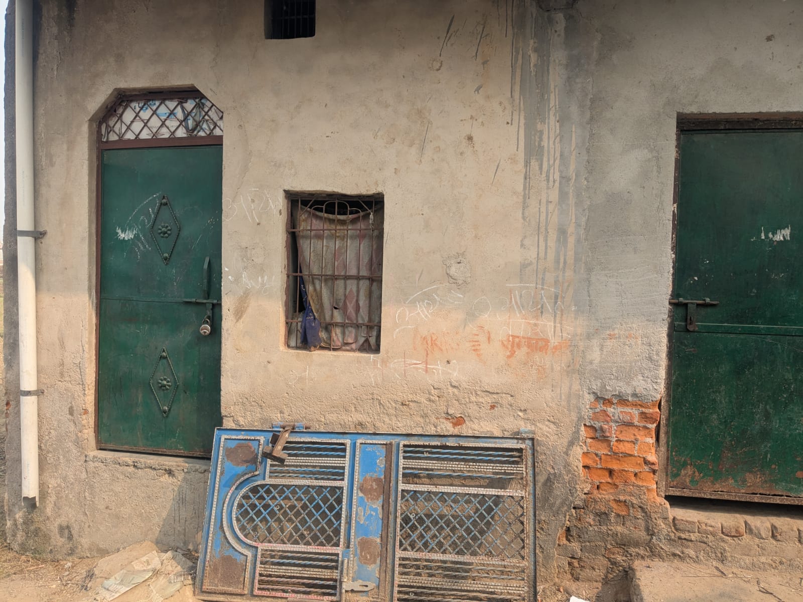 Dr Muzammil Shakeel’s rented house in Fatehpur