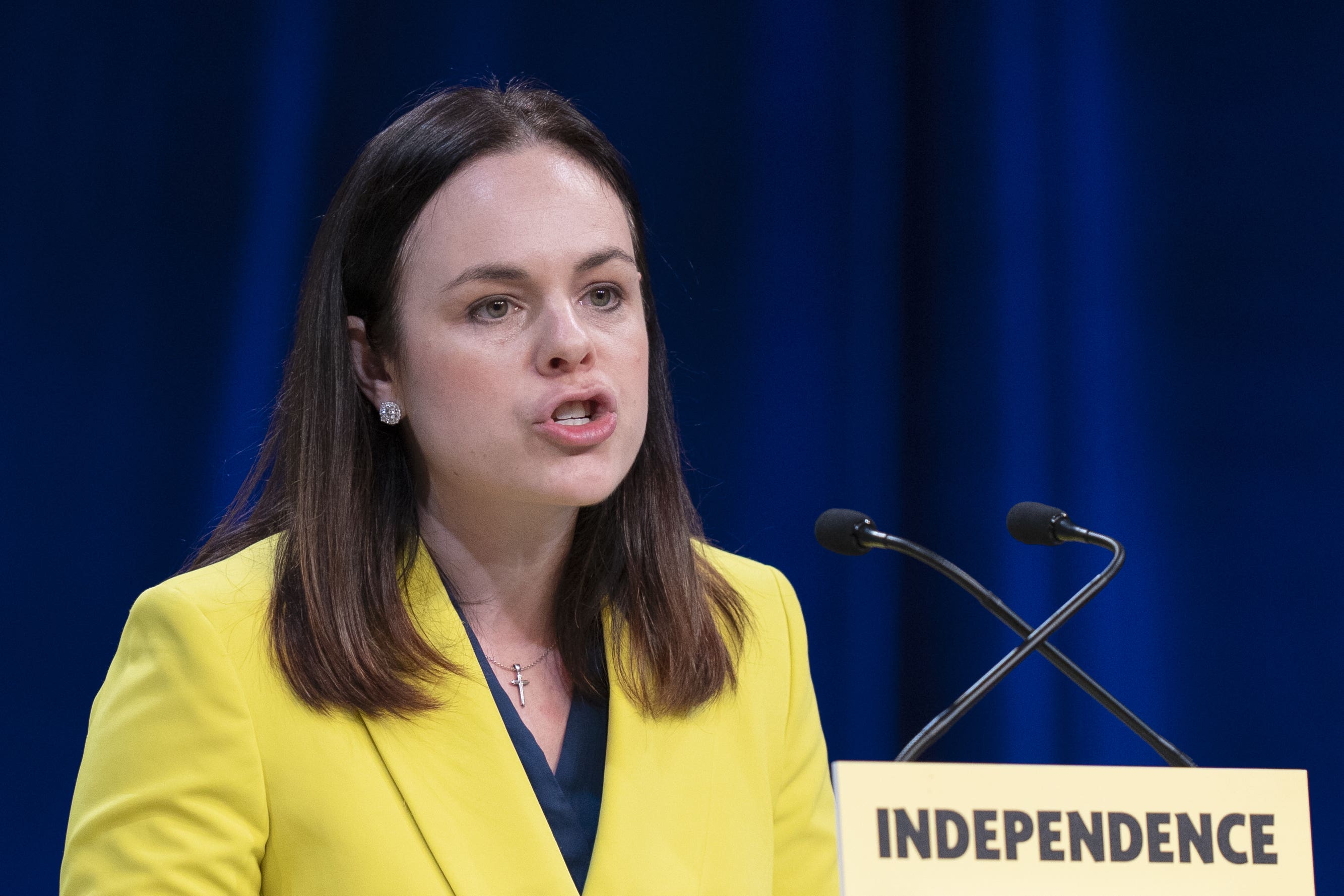 Kate Forbes is to visit the Mossmorran plant (Jane Barlow/PA)