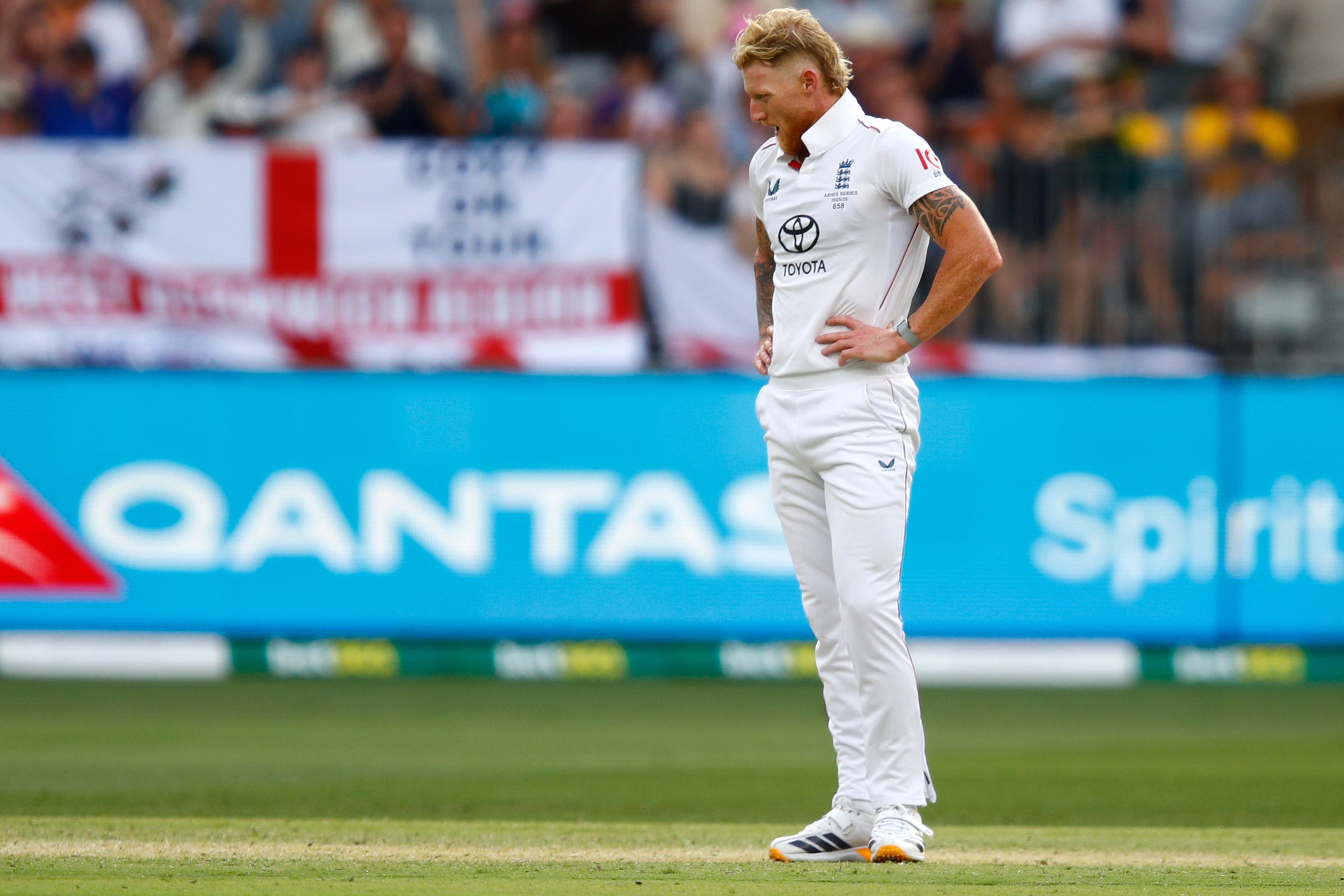 Ben Stokes and co were left with significant questions to answer (Gary Day/AP)