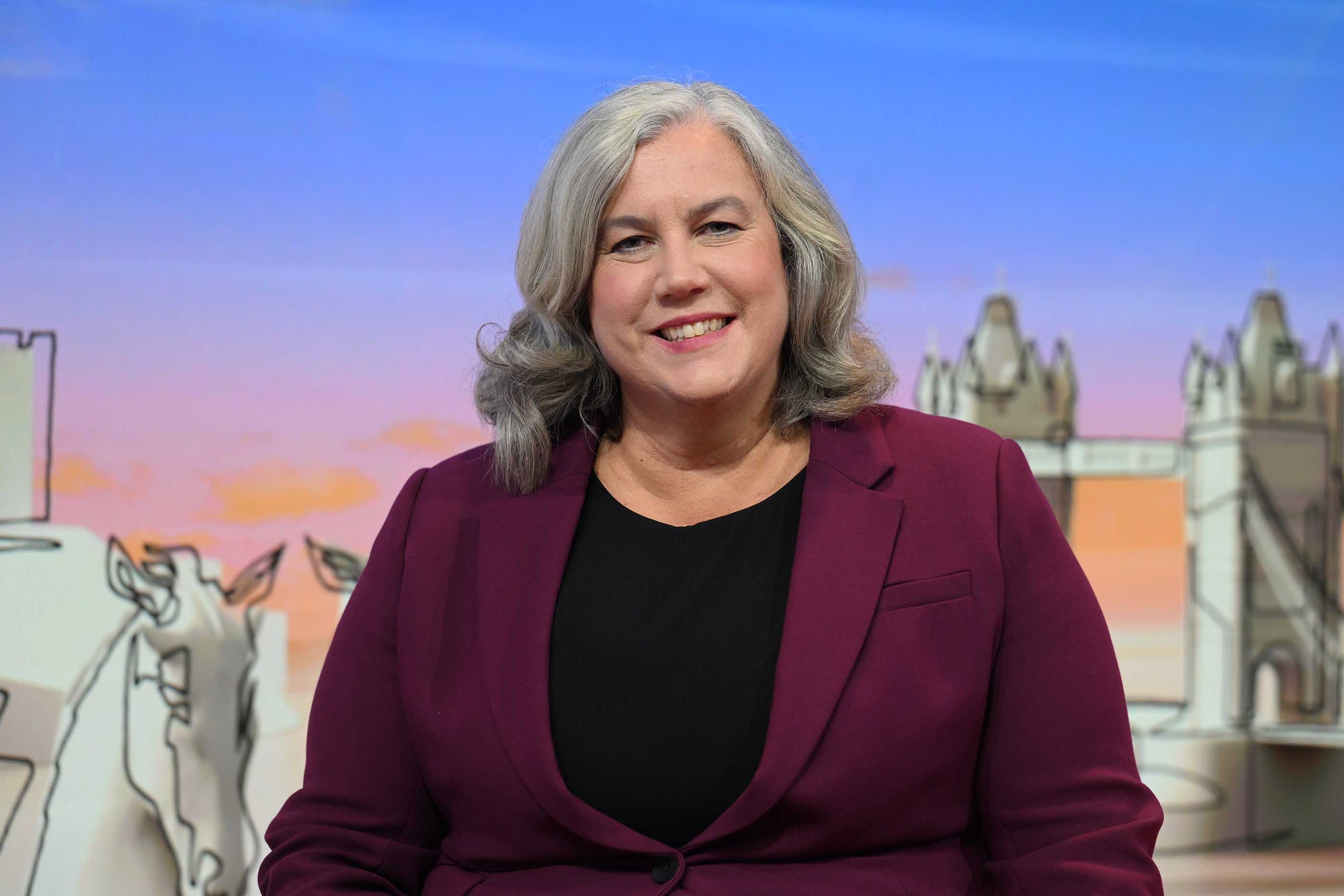 Transport Secretary Heidi Alexander appearing on Sunday With Laura Kuenssberg (BBC/PA)