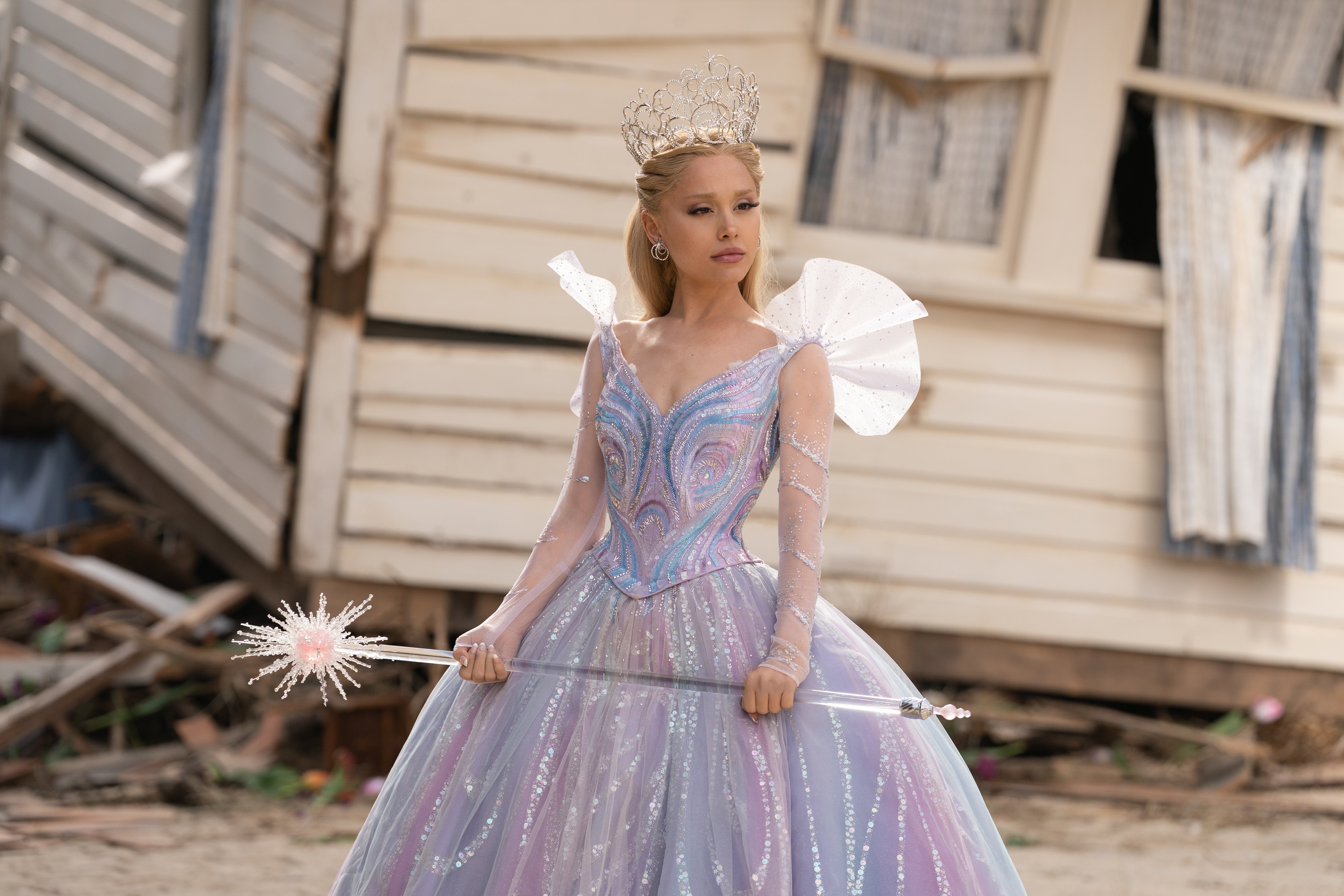 <p>Ariana Grande as Glinda in ‘Wicked For Good’</p>
