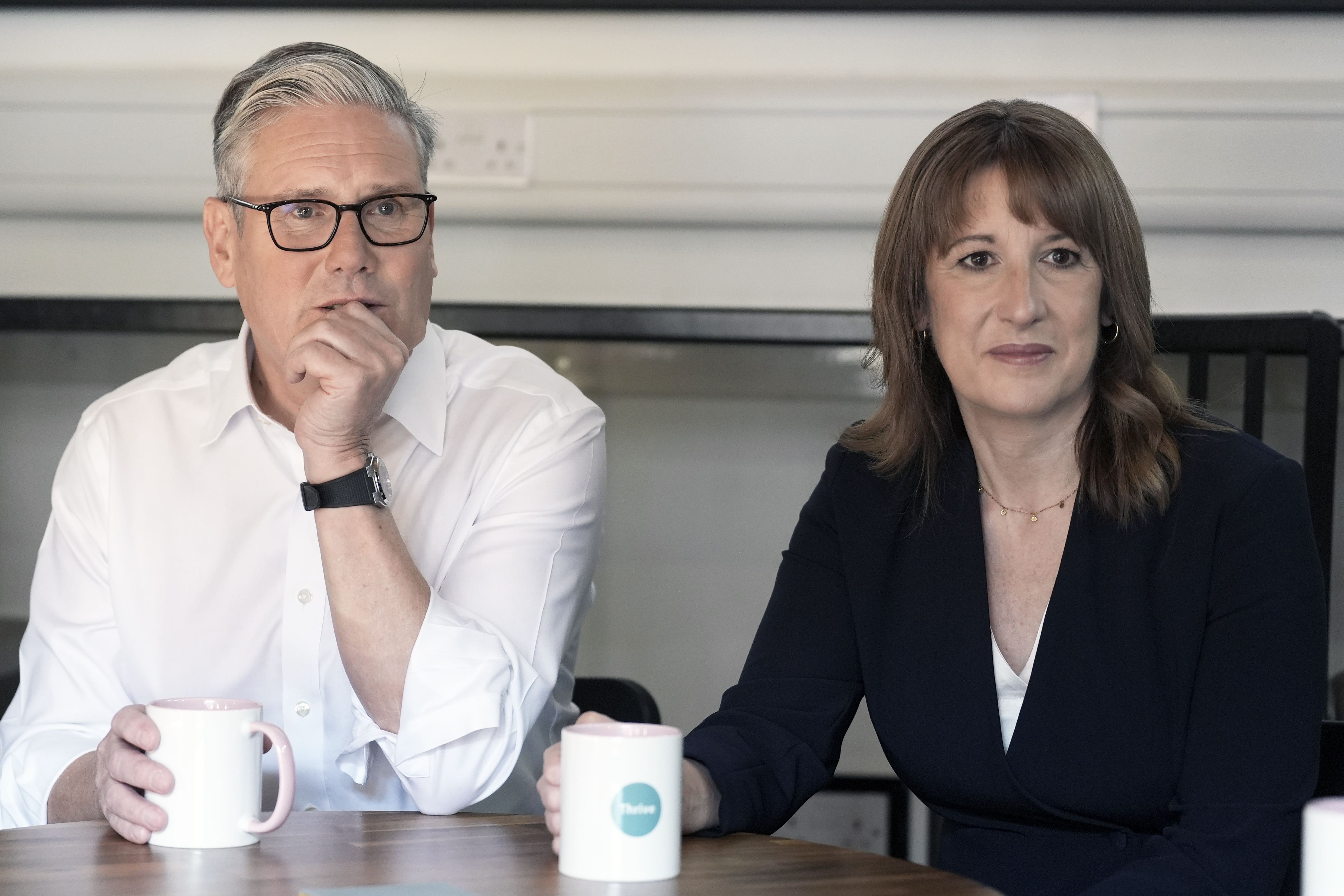 Prime Minister Sir Keir Starmer and Chancellor Rachel Reeves (Danny Lawson/PA)