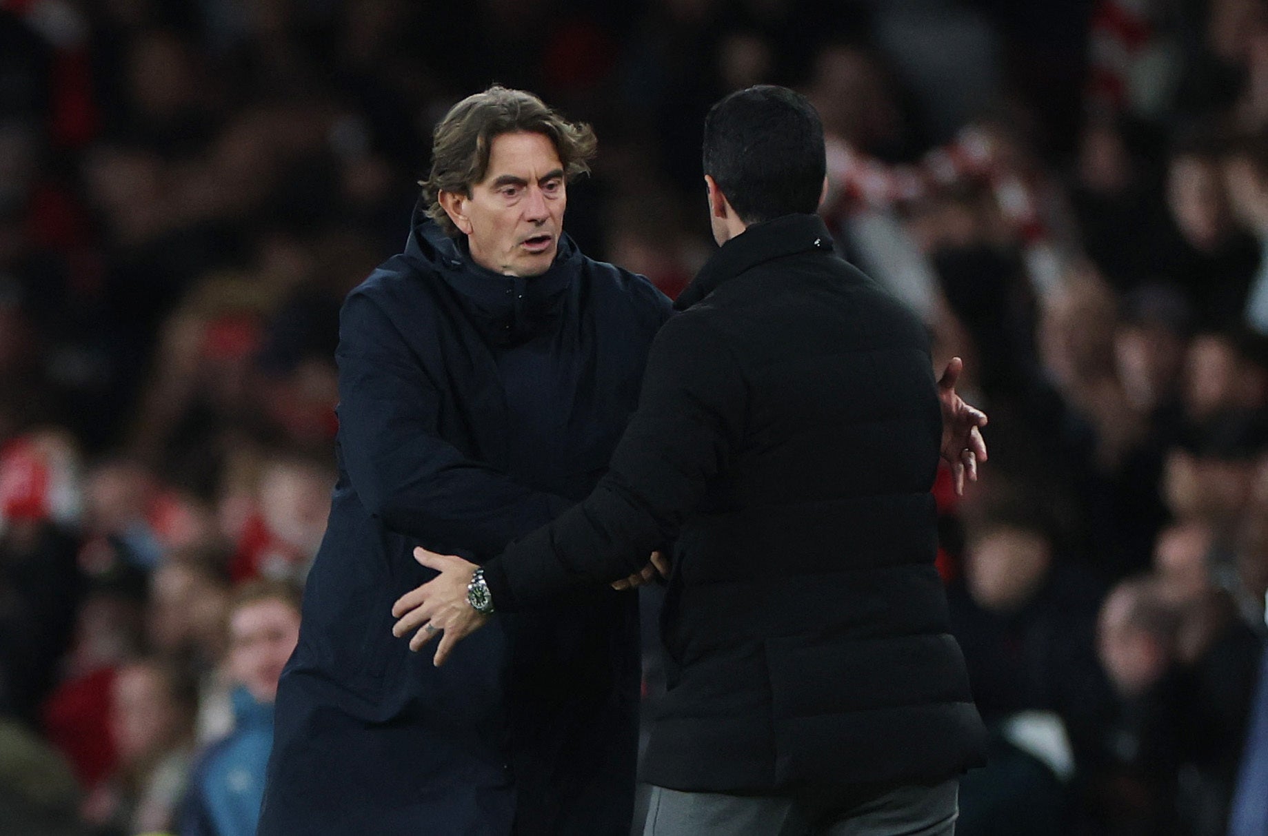 Tým Thomase Franka byl od začátku defenzivní a Arsenal důkladně přehrával