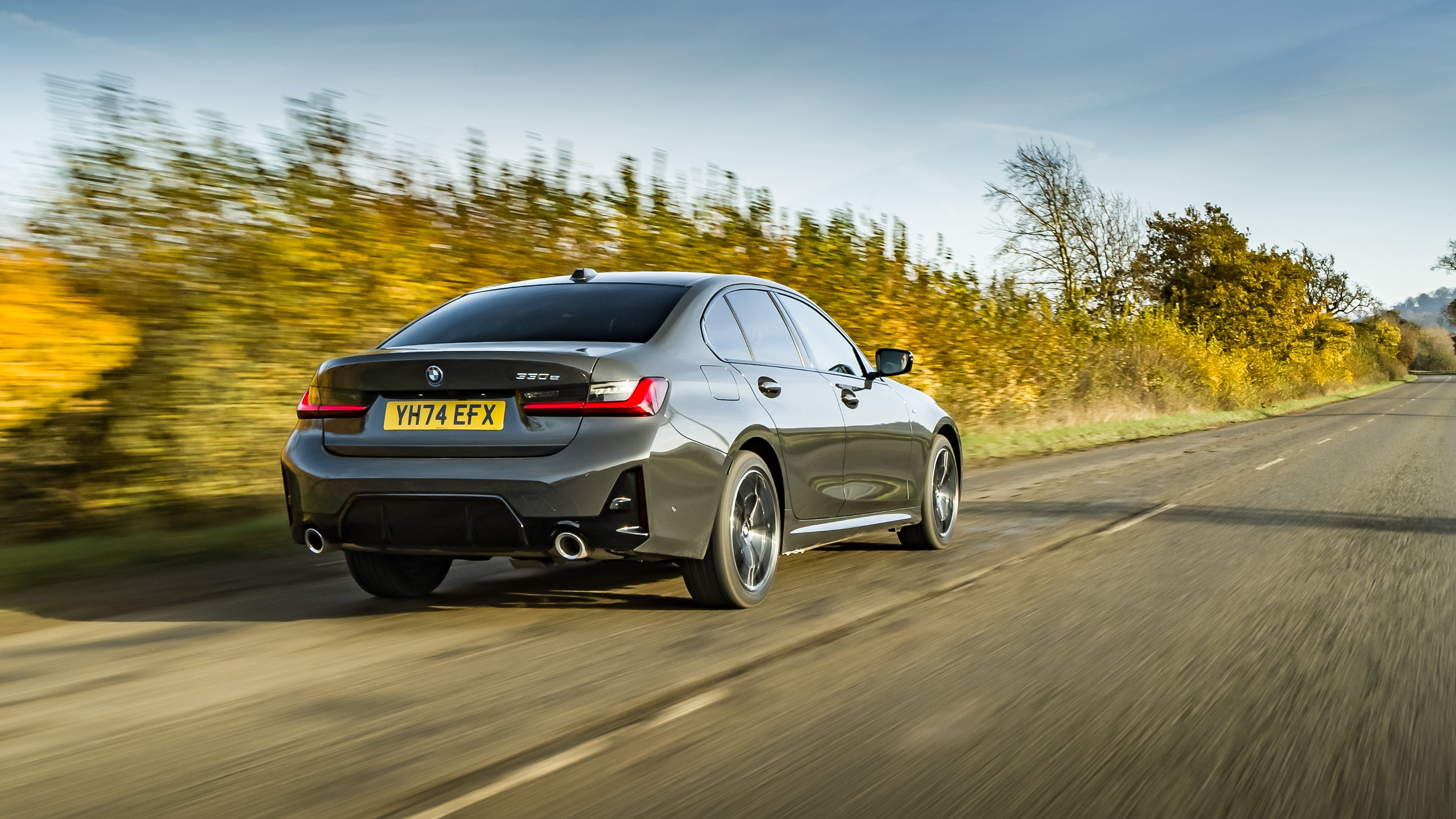 The system works flawlessly, smoothly switching between electric and petrol drive