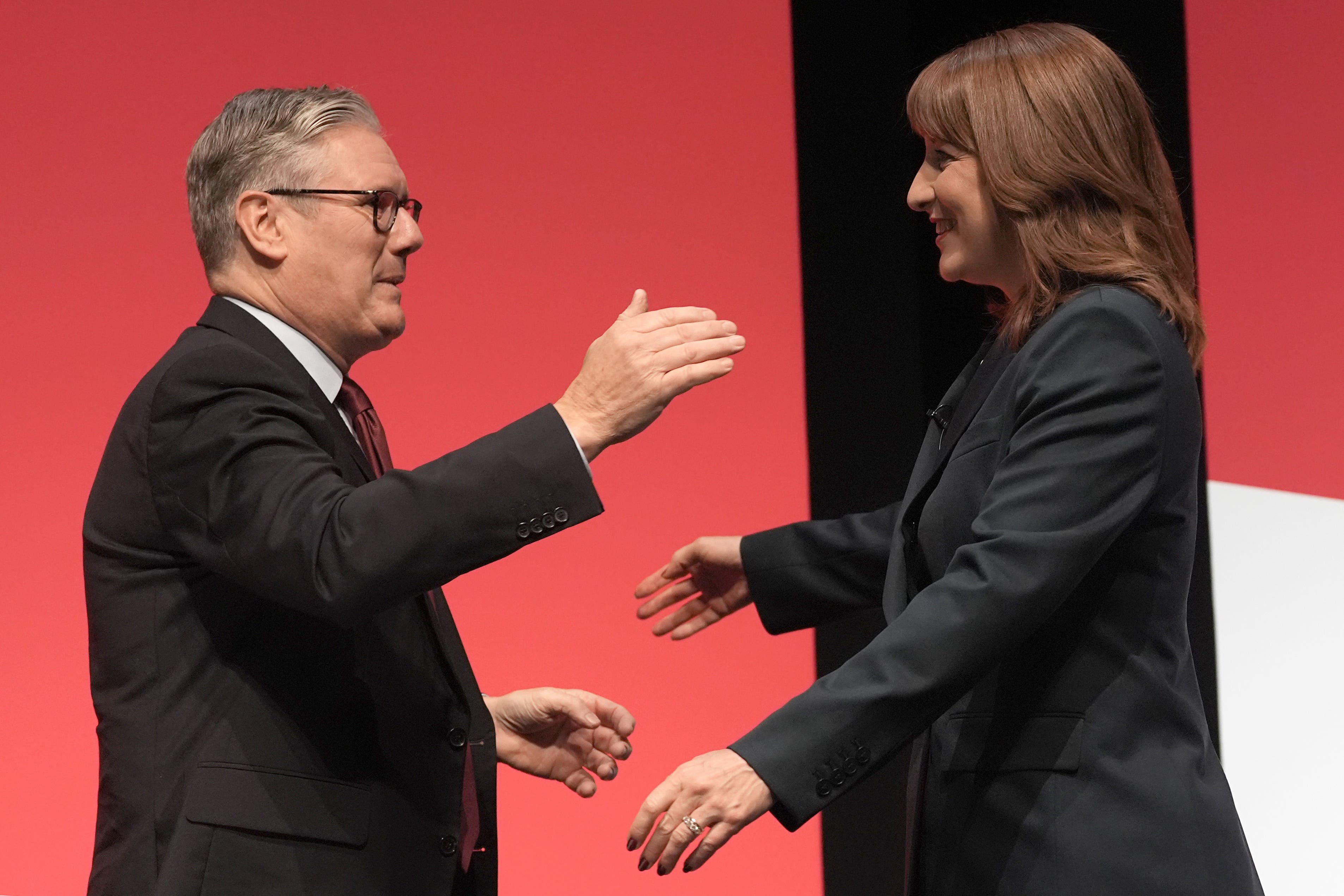 Prime minister Sir Keir Starmer and chancellor Rachel Reeves (Stefan Rousseau/PA)
