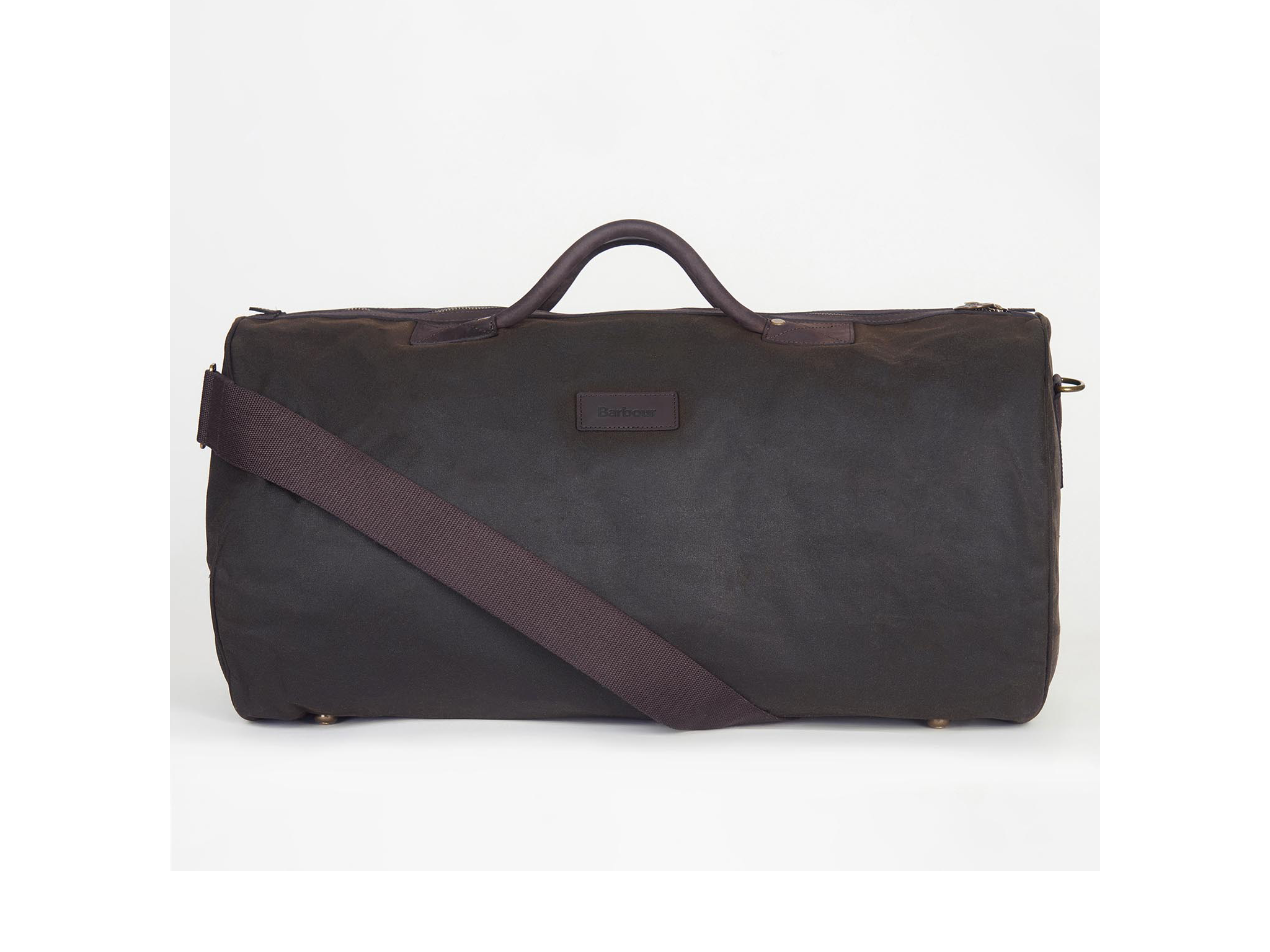 Barbour waxed holdall