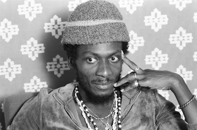 <p>Jimmy Cliff, who has died aged 81, pictured in Tokyo, Japan in March 1978</p>