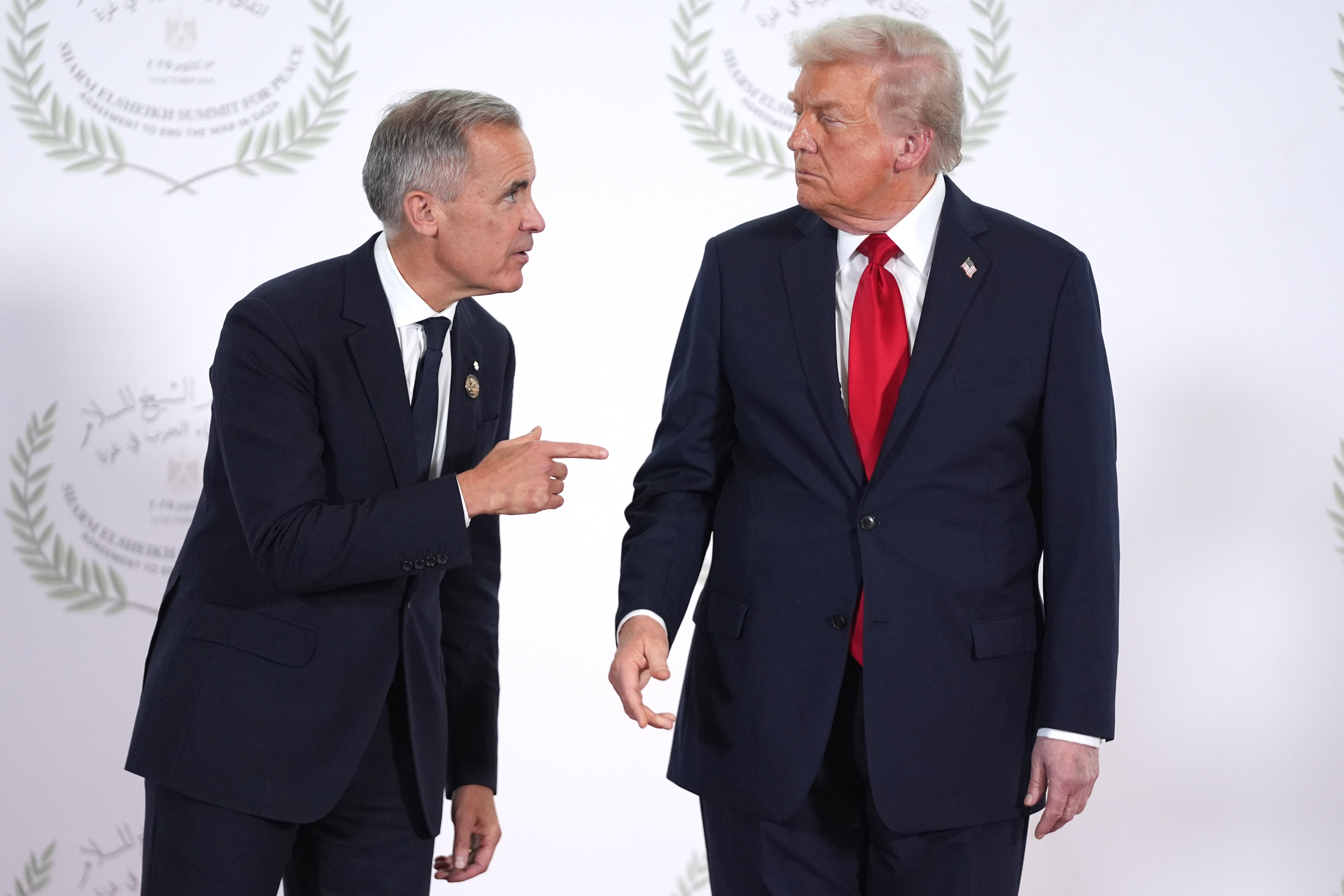 Prime Minister Mark Carney and President Donald Trump