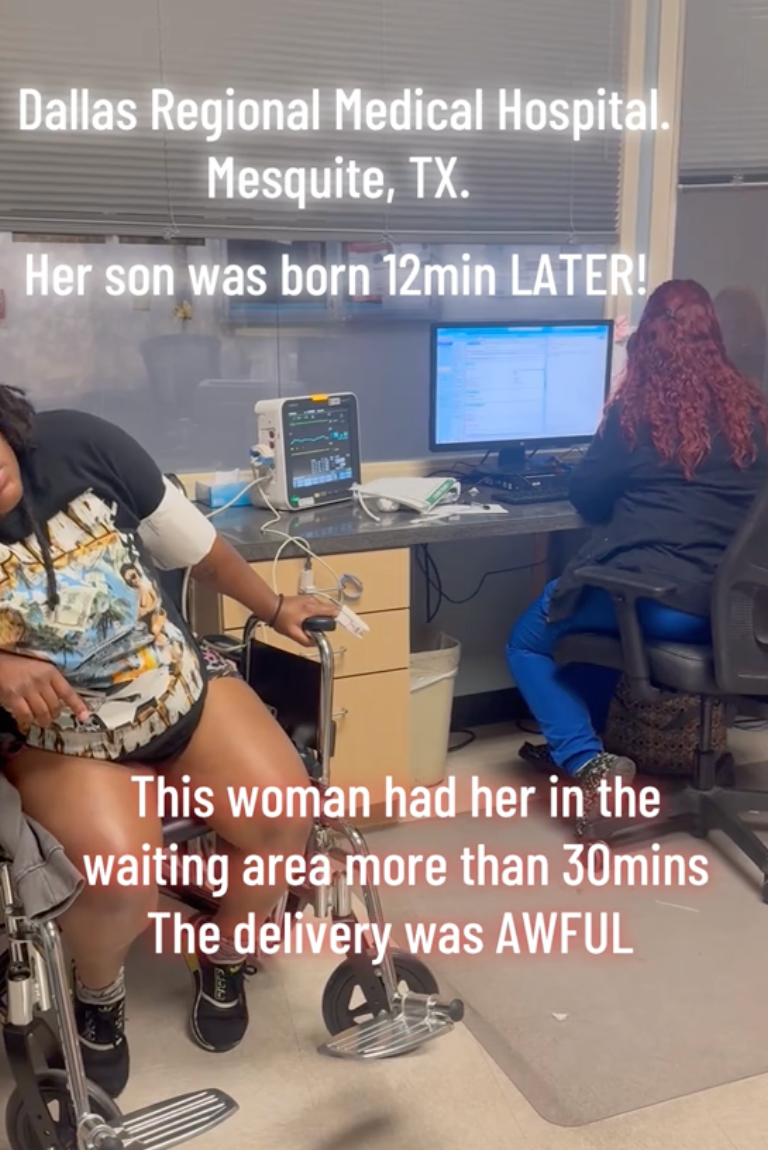 Internet users were quick to slam the hospital and the nurse involved for their mistreatment of the mother