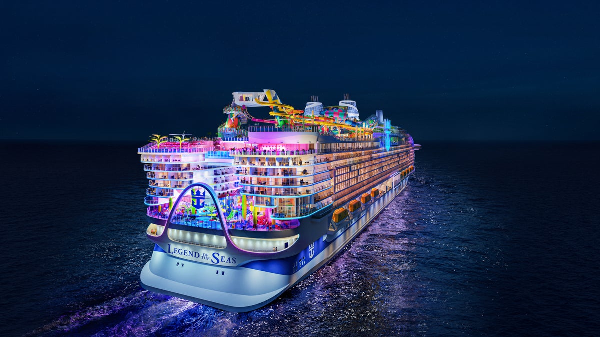 Legend of the Seas is Royal Caribbean’s latest Icon class cruise ship