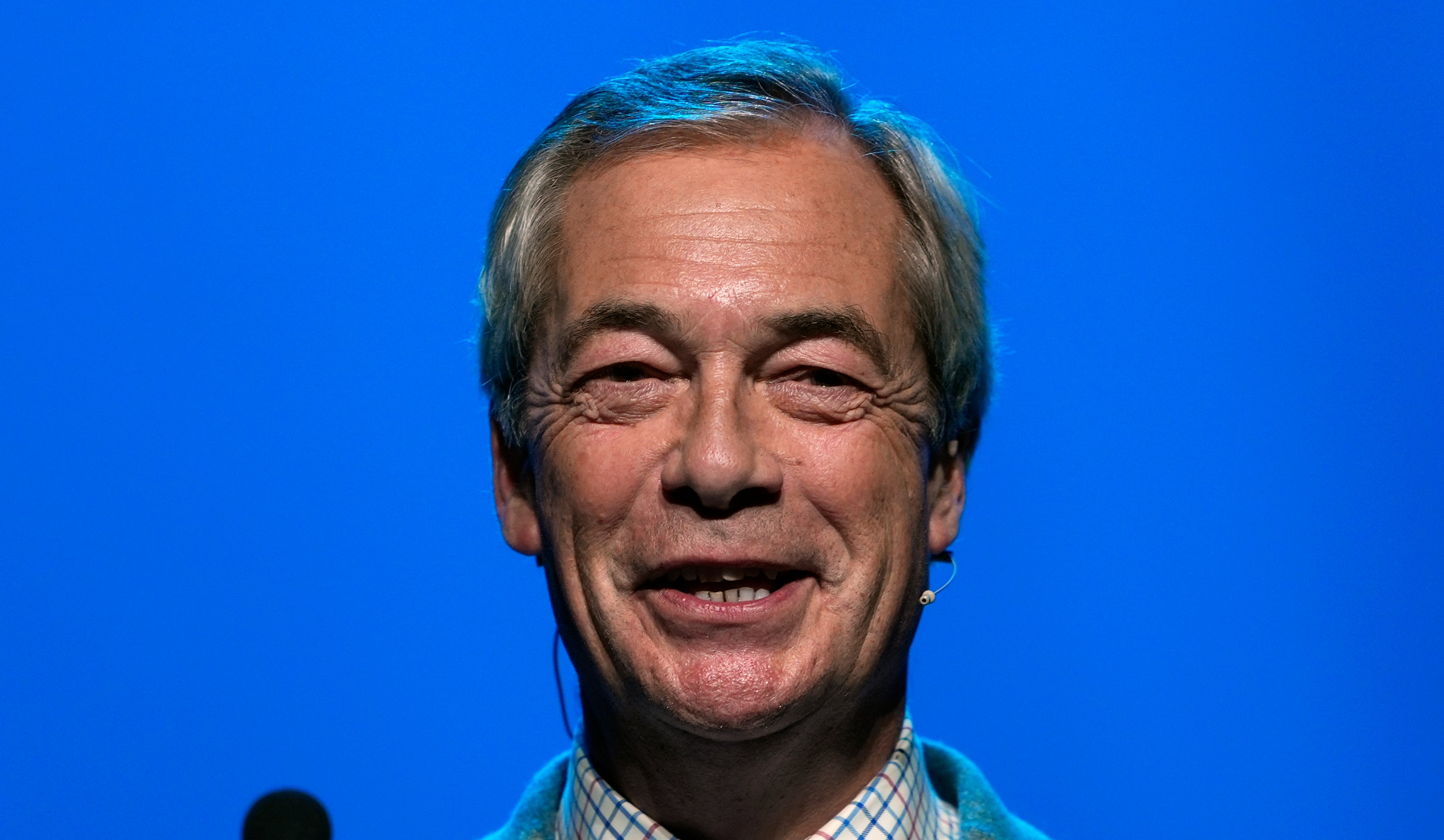 Reform UK leader Nigel Farage