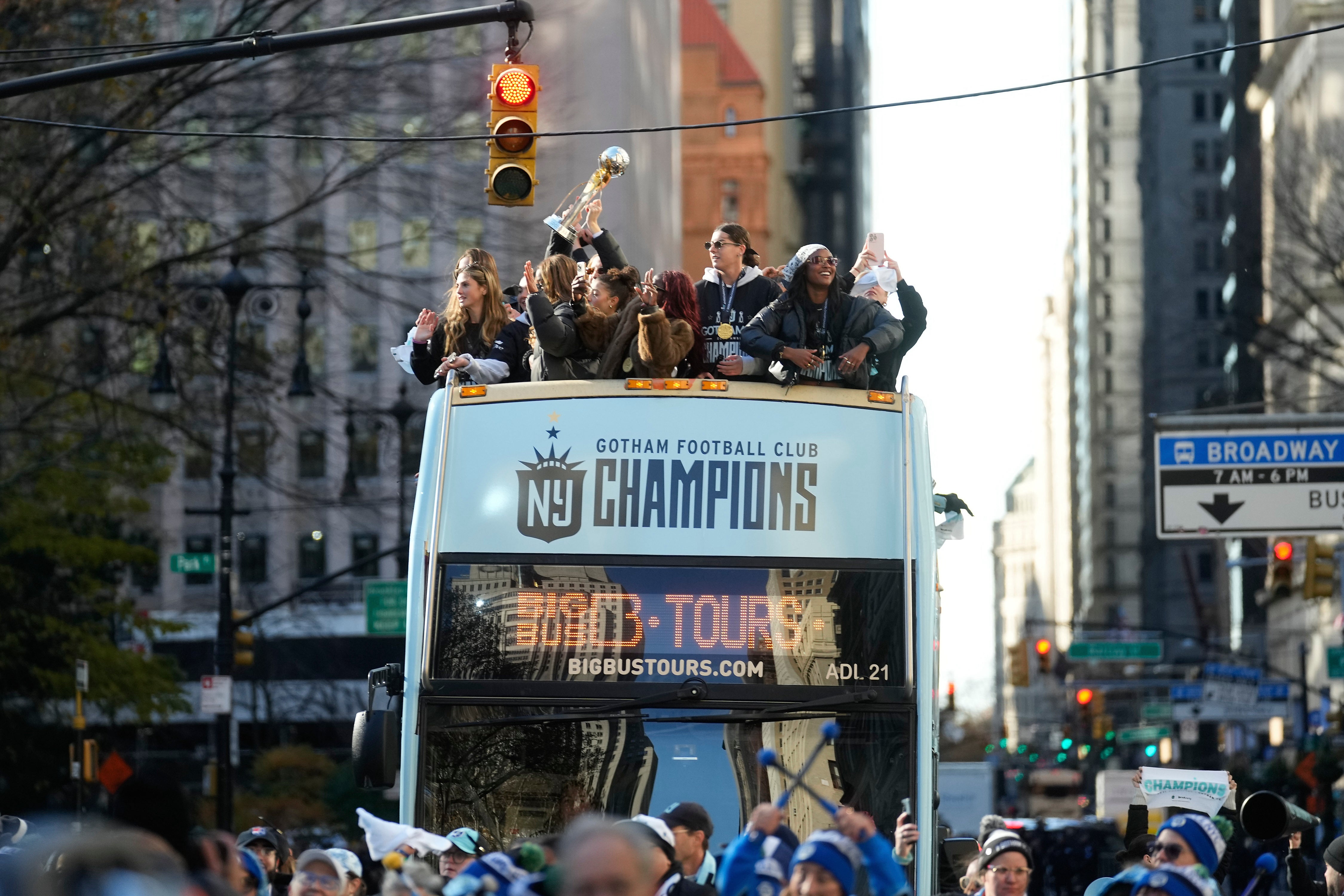 NWSL Gotham Parade