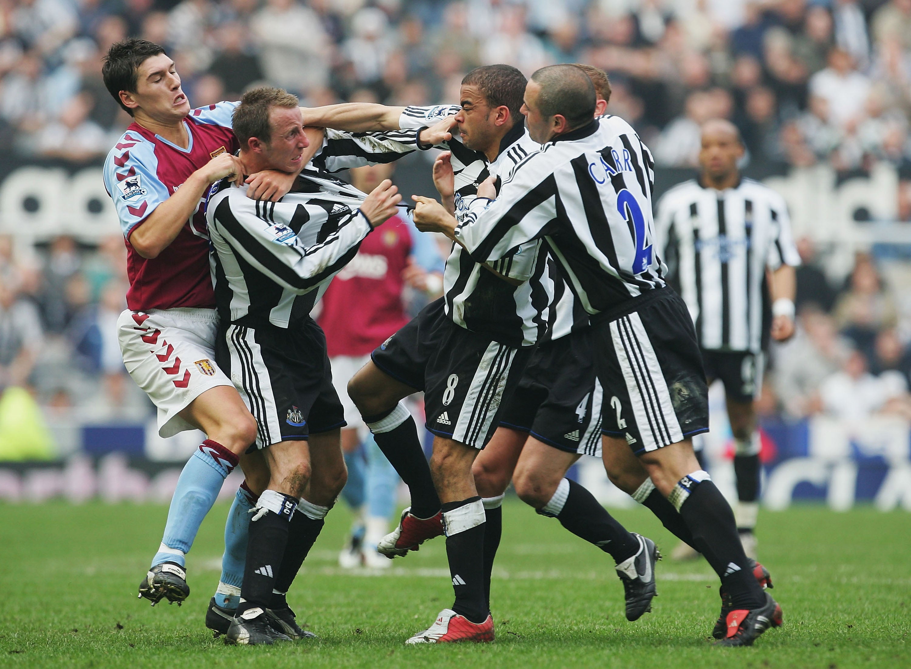 The Old Trafford situation didn’t reach the infamous heights of Kieron Dyer and Lee Bowyer back in 2005