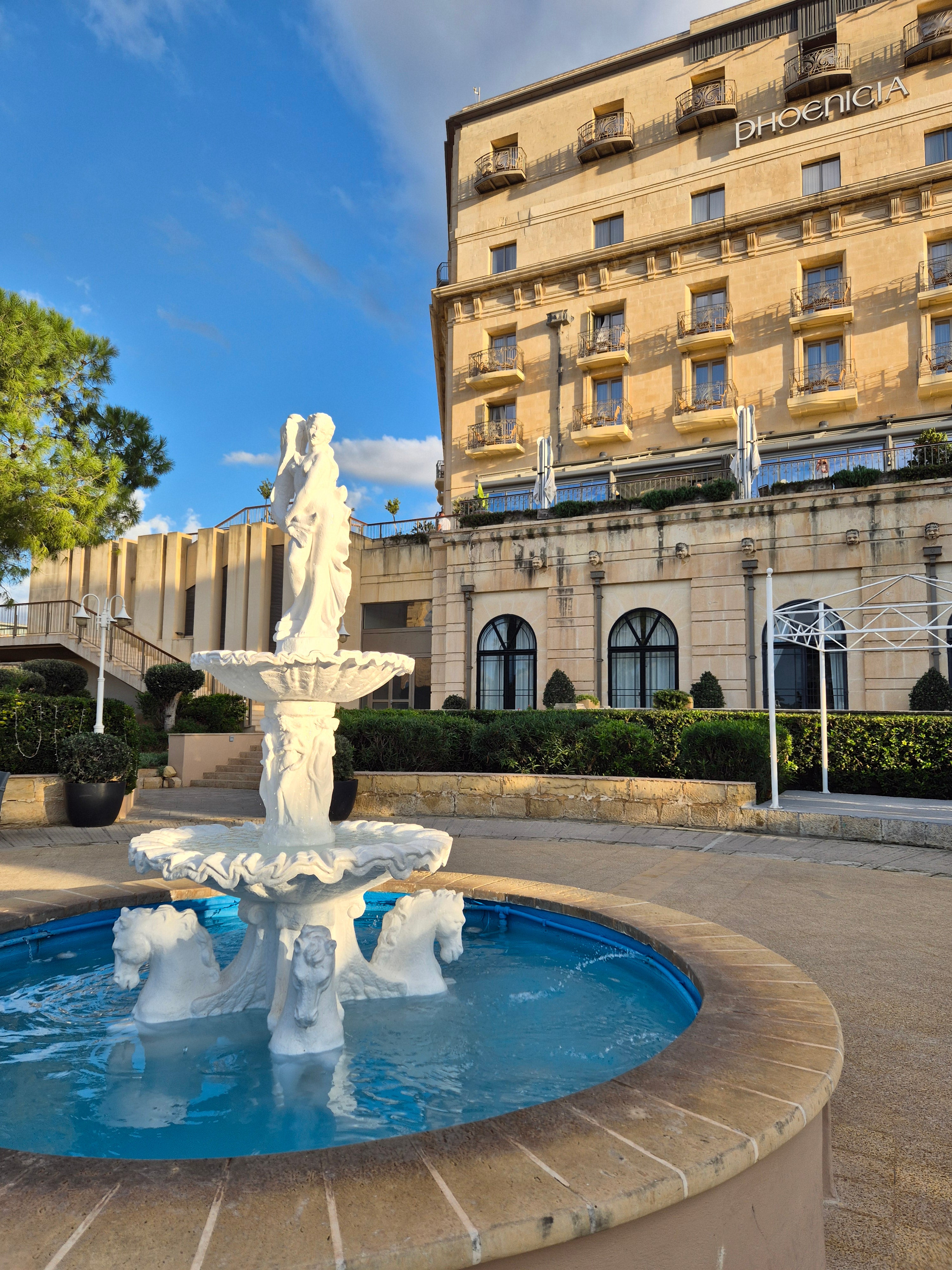 The Phoenicia is only a few minutes’ walk from all the main bars and restaurants in Valletta