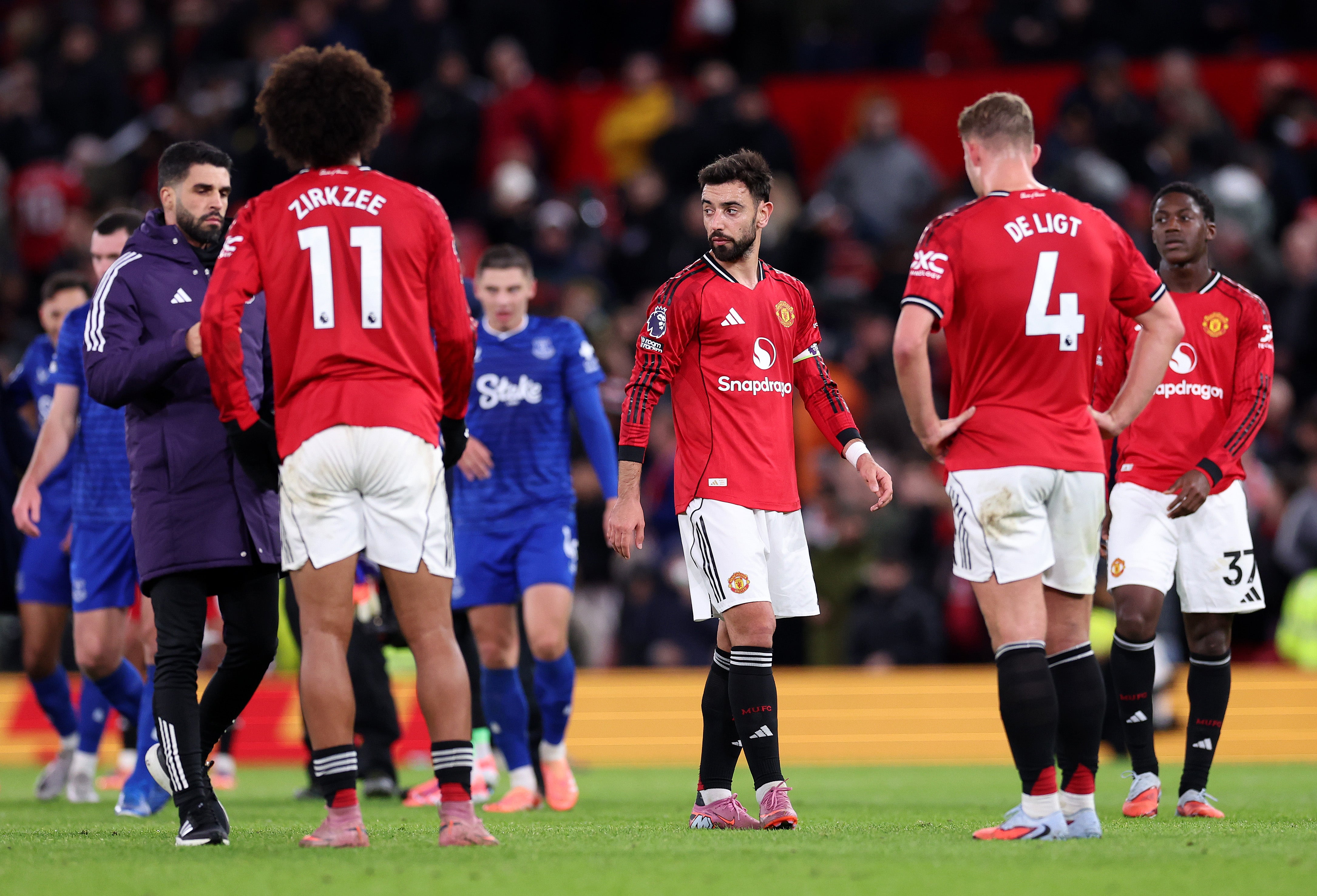 Man United star issues rallying cry after ‘really bad’ Everton loss