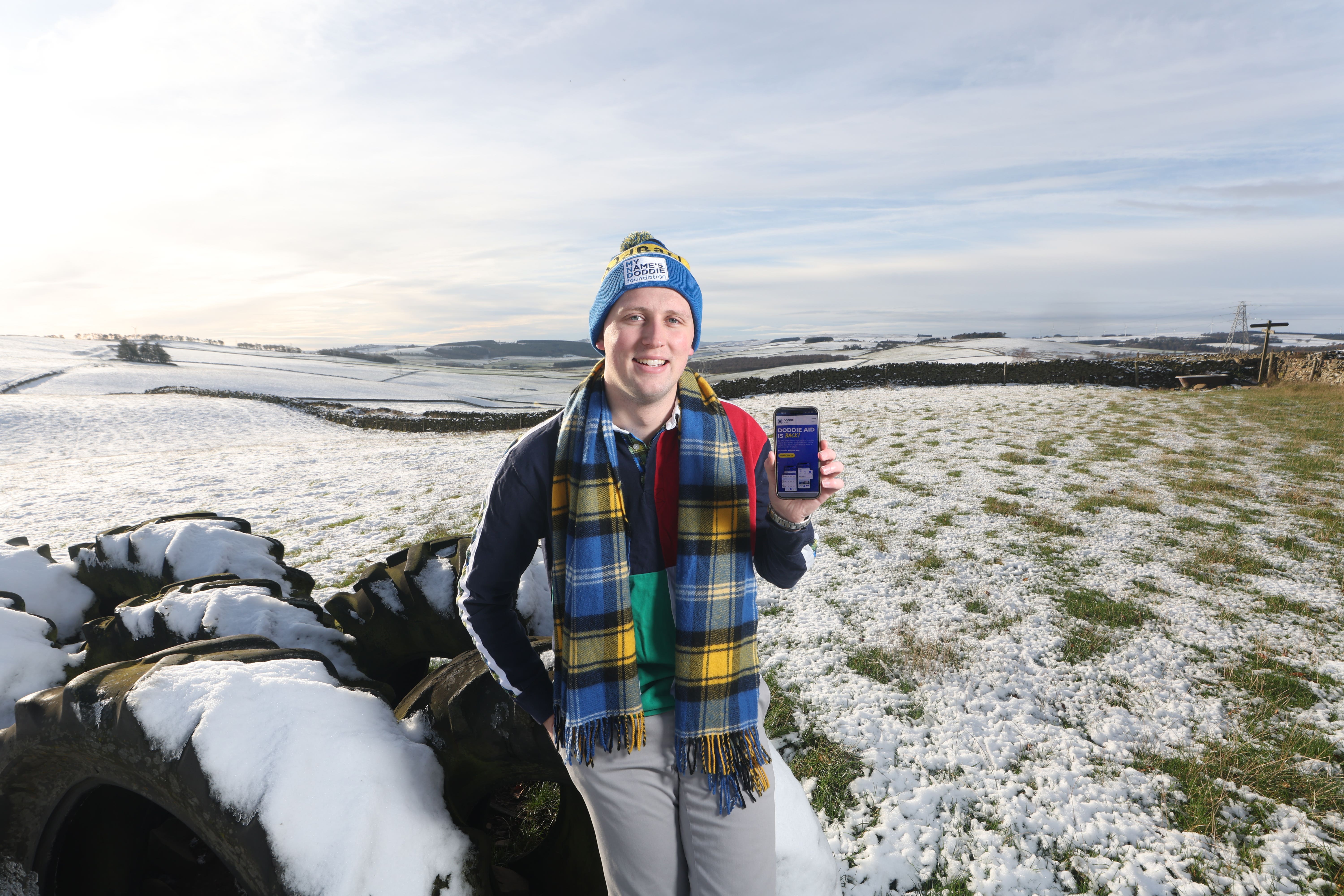 Hamish Weir is urging people to take part in Doddie Aid (My Name’5 Doddie Foundation/PA)