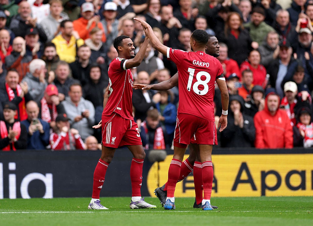 Gakpo and Gravenberch were crucial to Liverpool 2.0