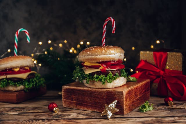 <p>Proof that the Christmas sandwich has finally broken from reality – and we’re still queueing for it</p>