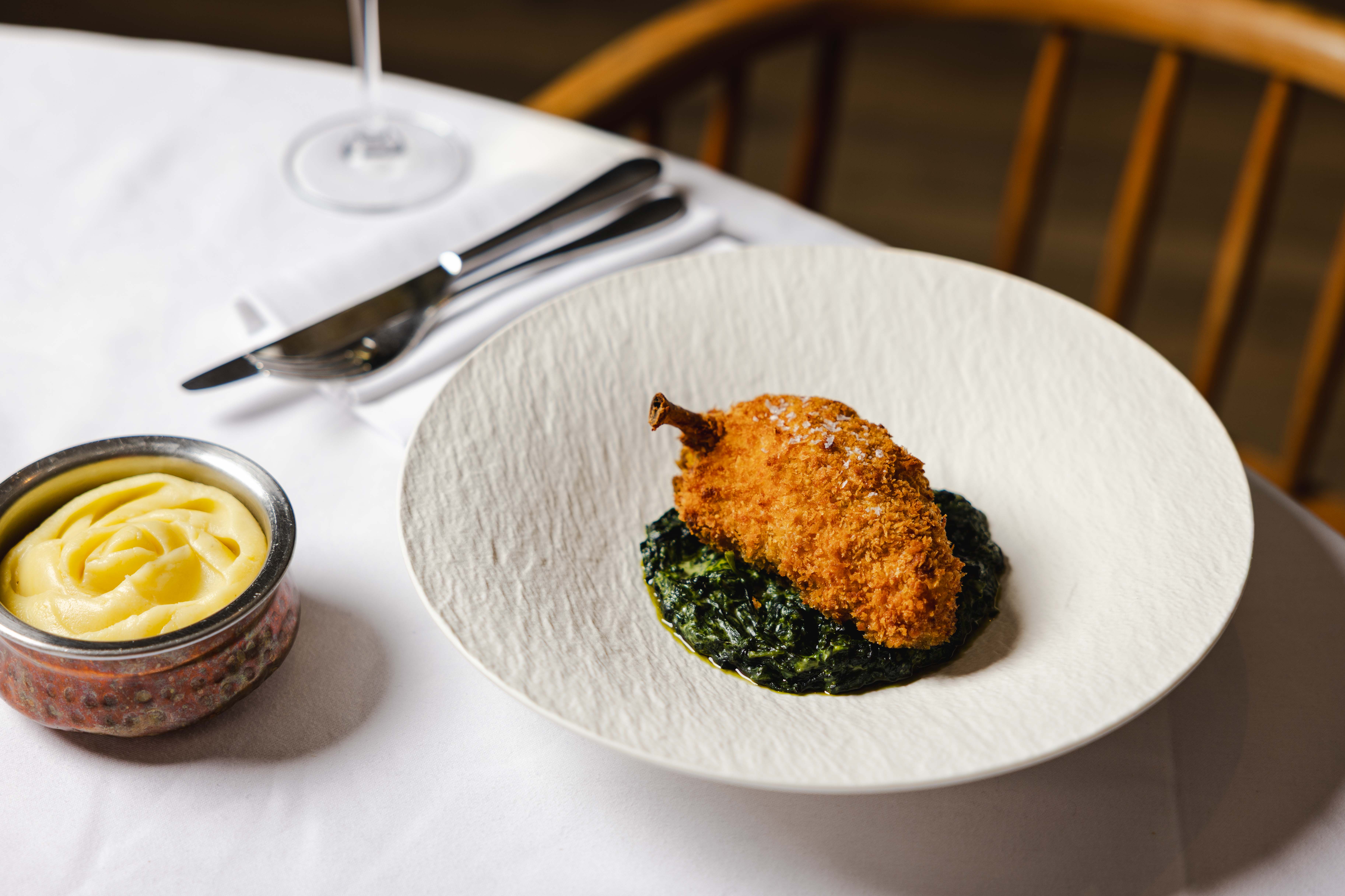 Golden, garlicky and unapologetically nostalgic – the kiev you wish every pub still served