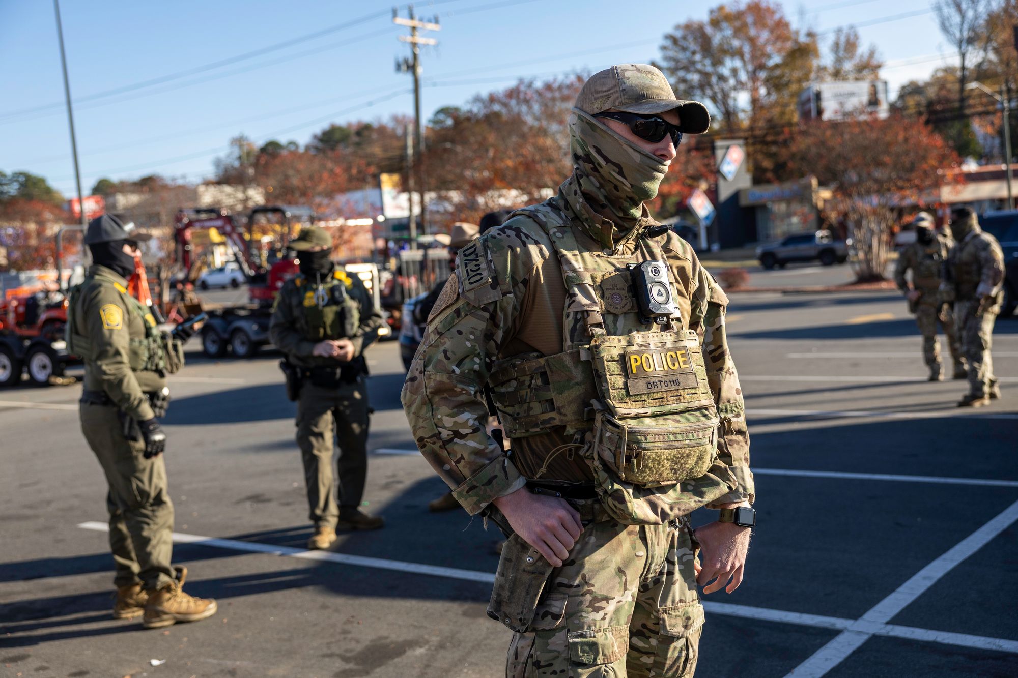 The Trump administration surged immigration agents to Charlotte last month