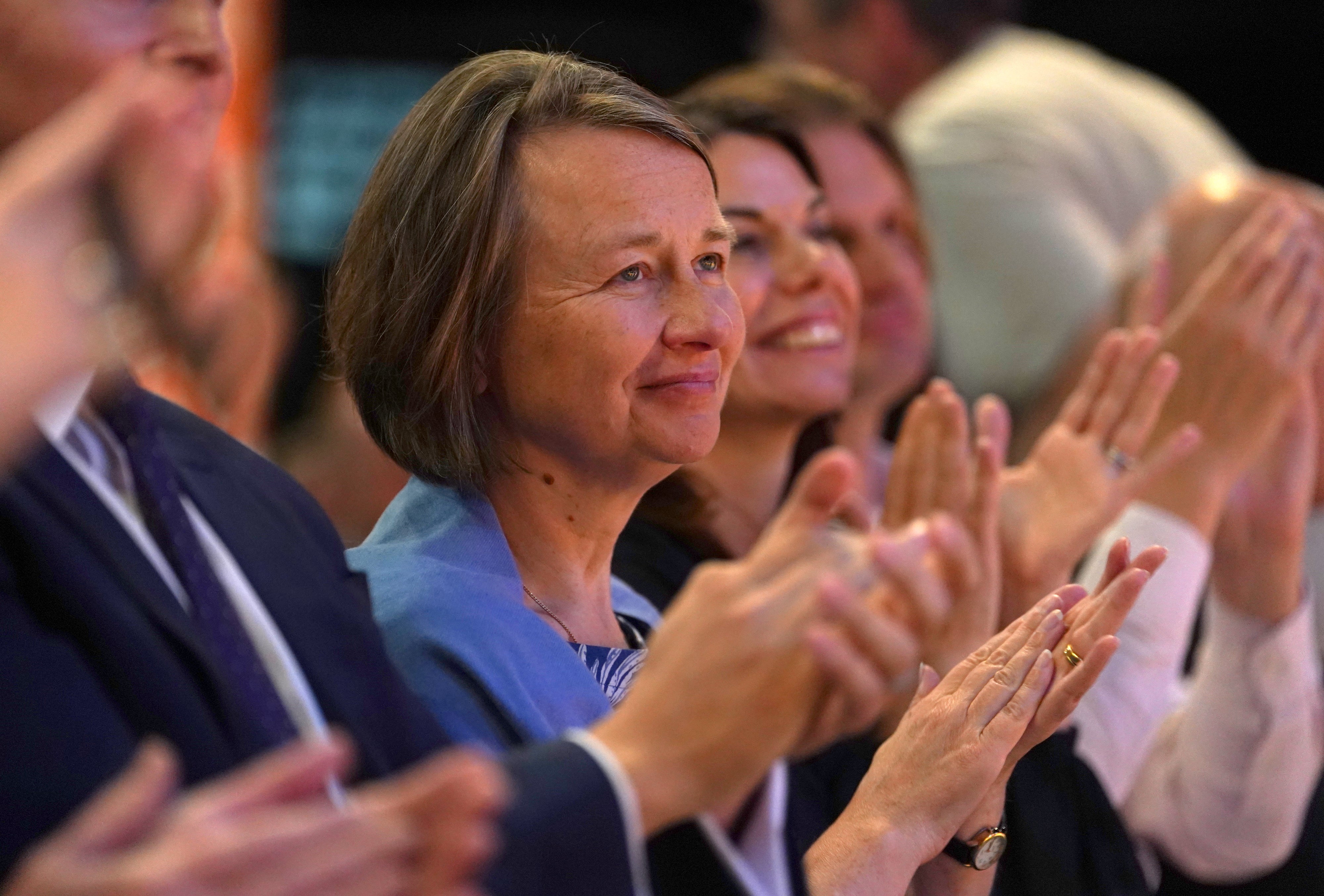 Lady Emily Davey gave evidence in court on Tuesday