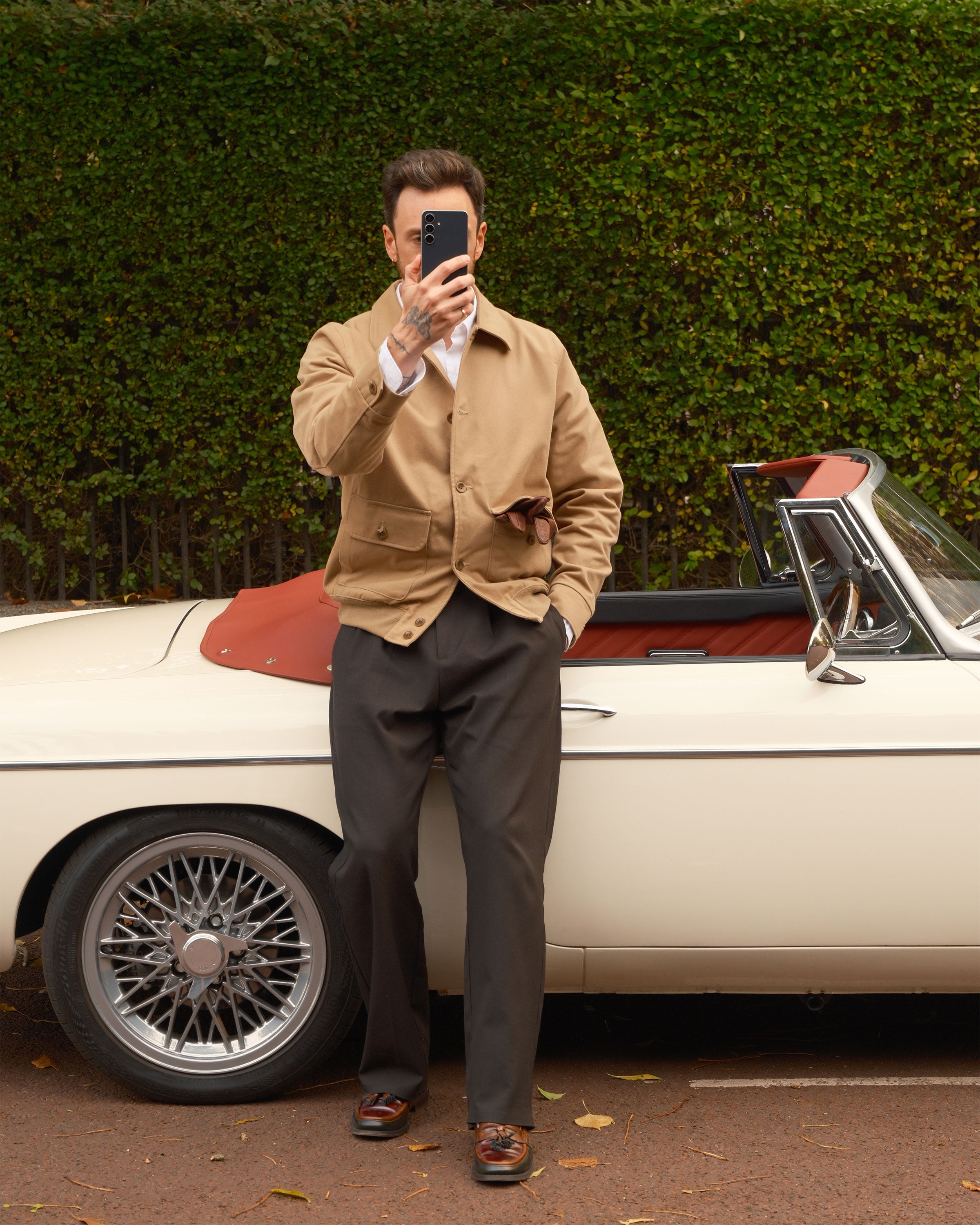 Sports cars and classic style: Behind the scenes with lifestyle creator Nick Howard-Lanes