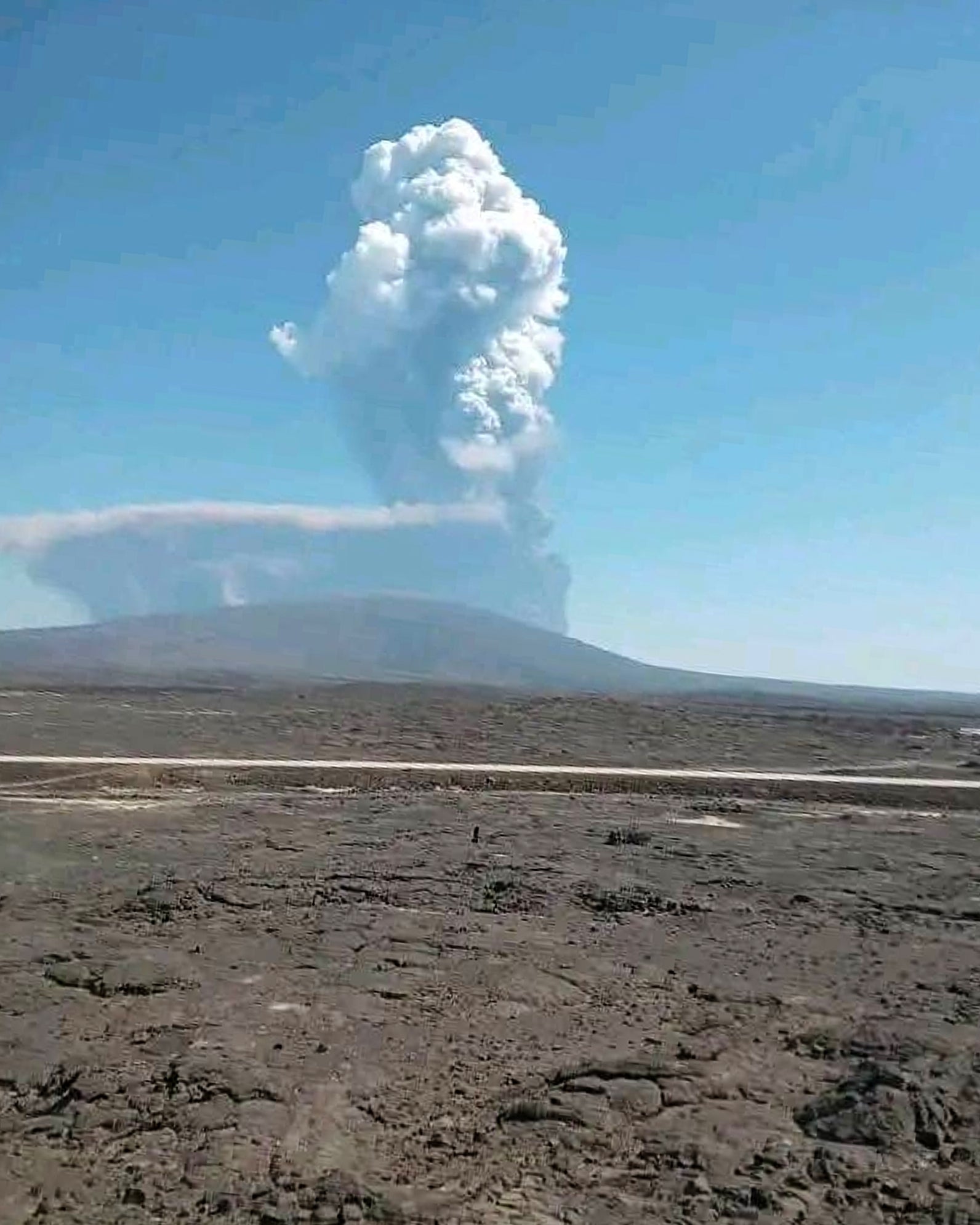CORRECTION Ethiopia Volcano