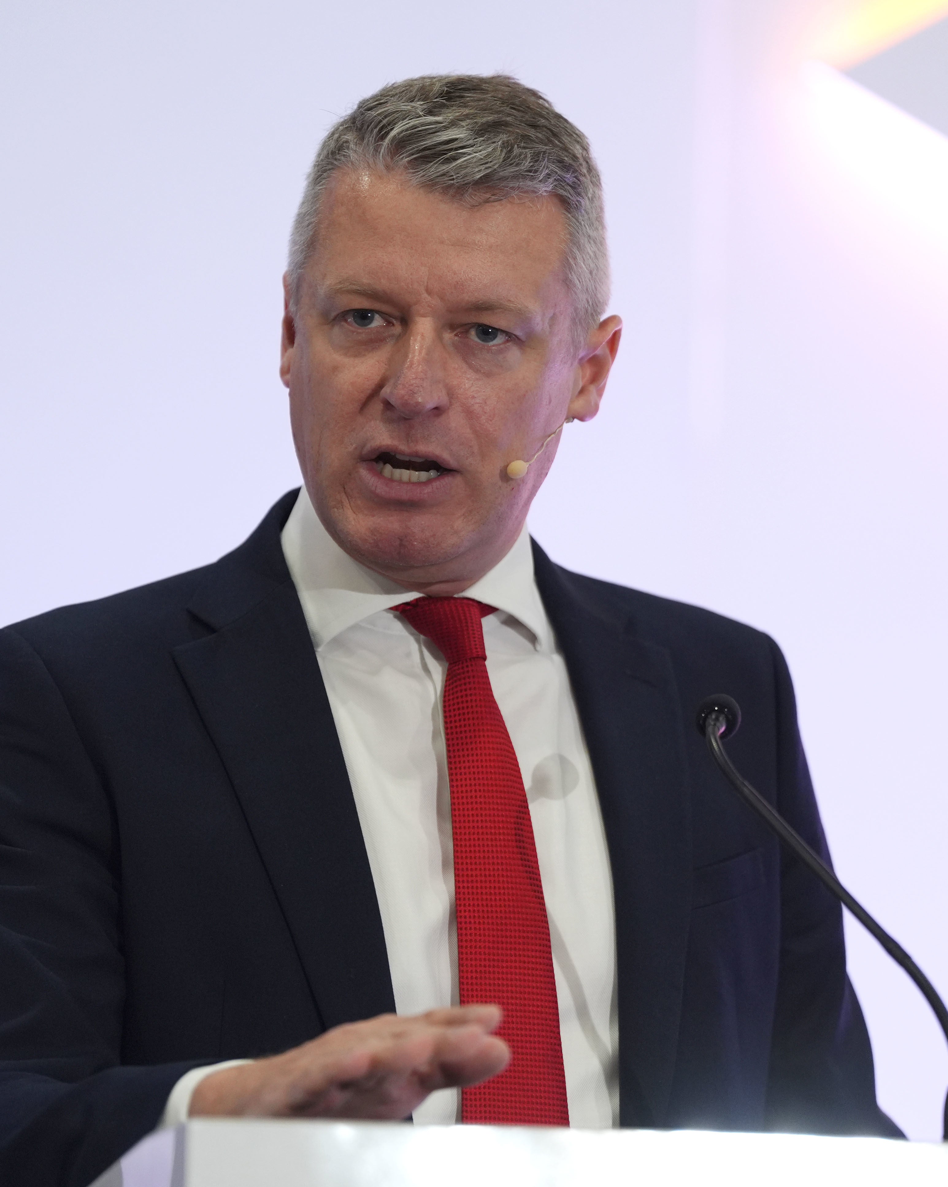 Defence minister Luke Pollard