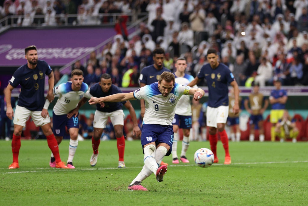 England lost to France in the quarter-finals of the 2022 World Cup