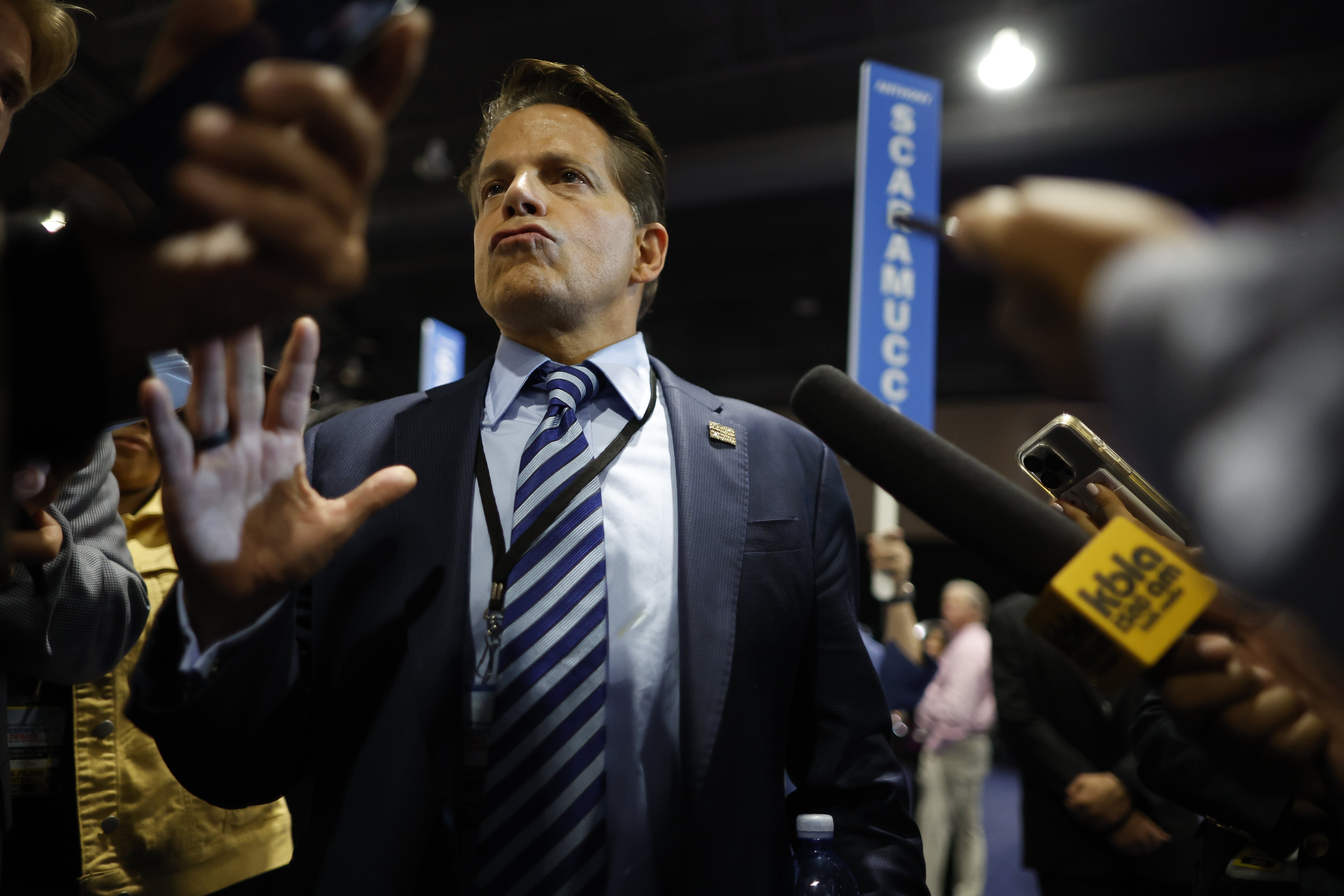 Scaramucci was ousted as the White House Communications Director in 2017, and has since endorsed President Donald Trump's Democratic opponents in the 2020 and 2024 elections