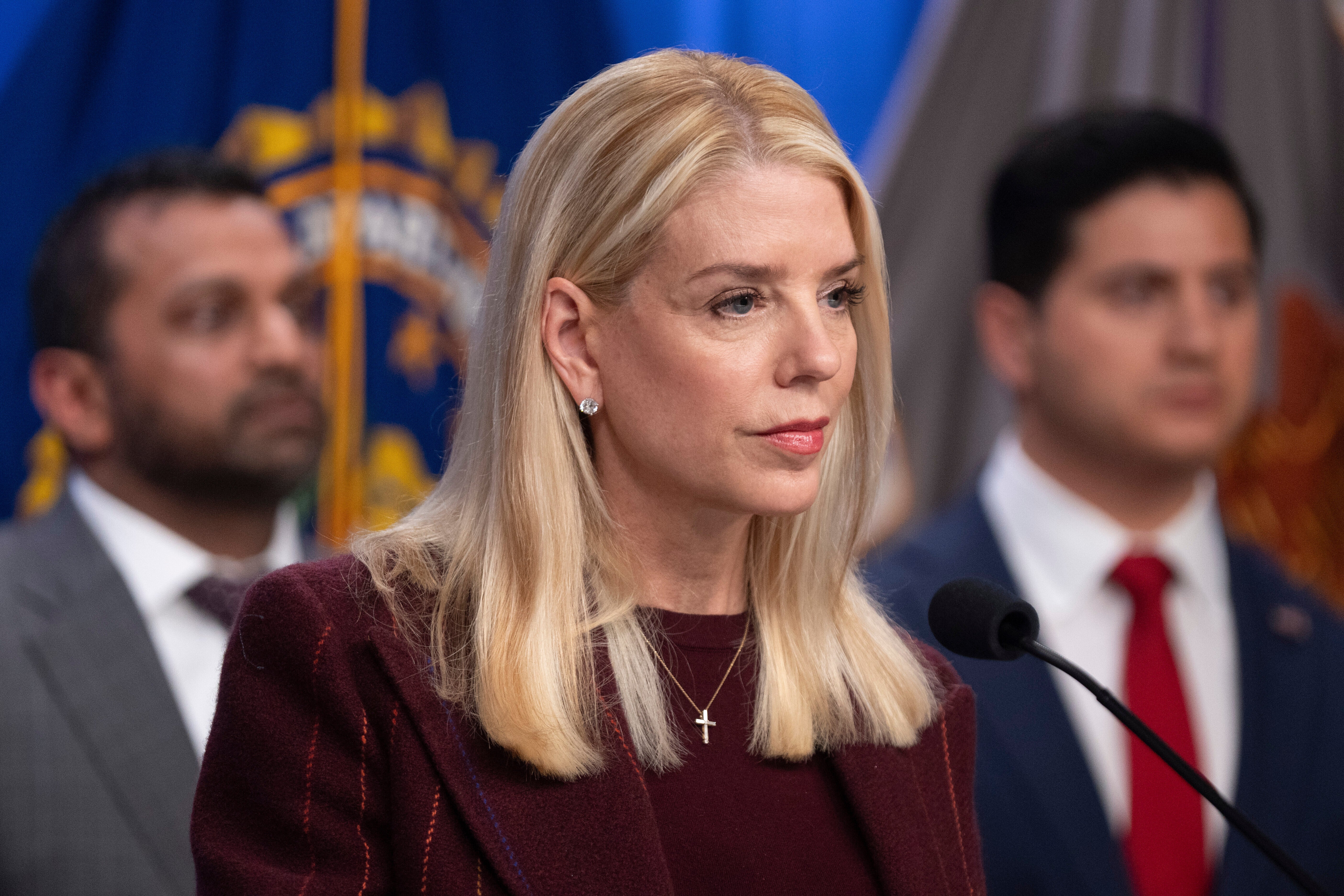 Attorney General Pam Bondi pledged DOJ support for children being ‘terrorized’ online