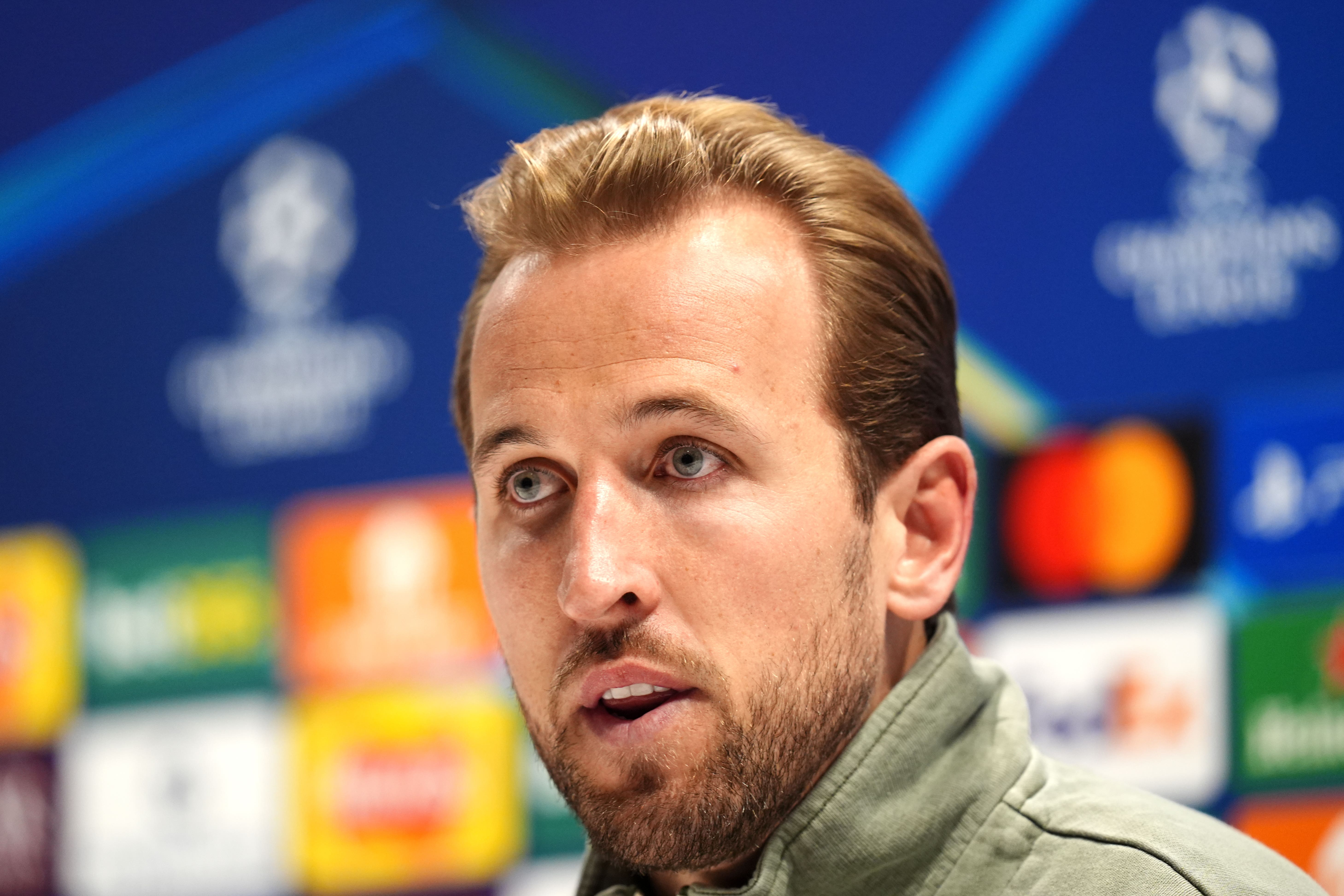Bayern Munich’s Harry Kane is back in north London (John Walton/PA)