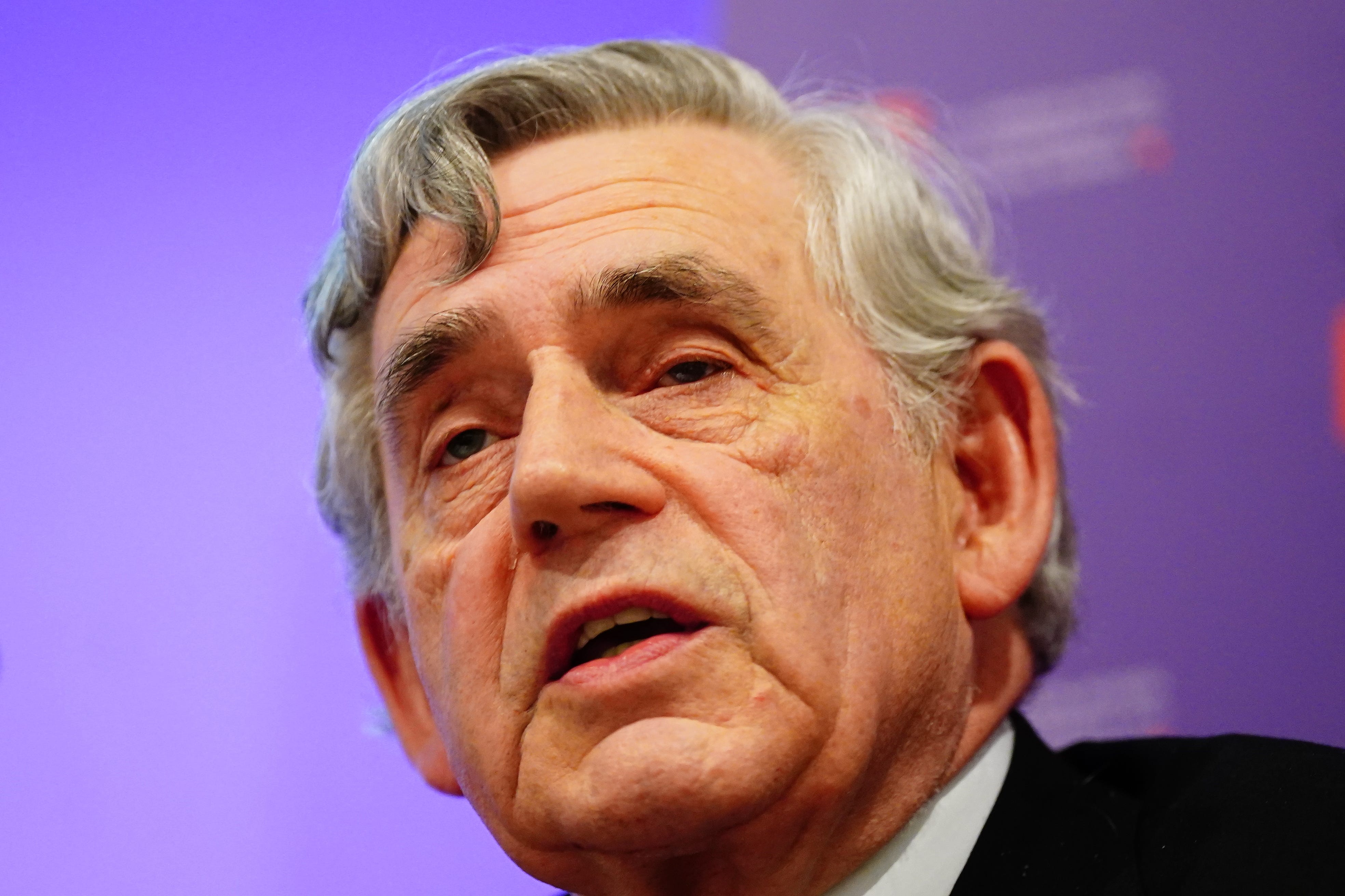 Gordon Brown called for the international community to help Nigeria find the children (Victoria Jones/PA