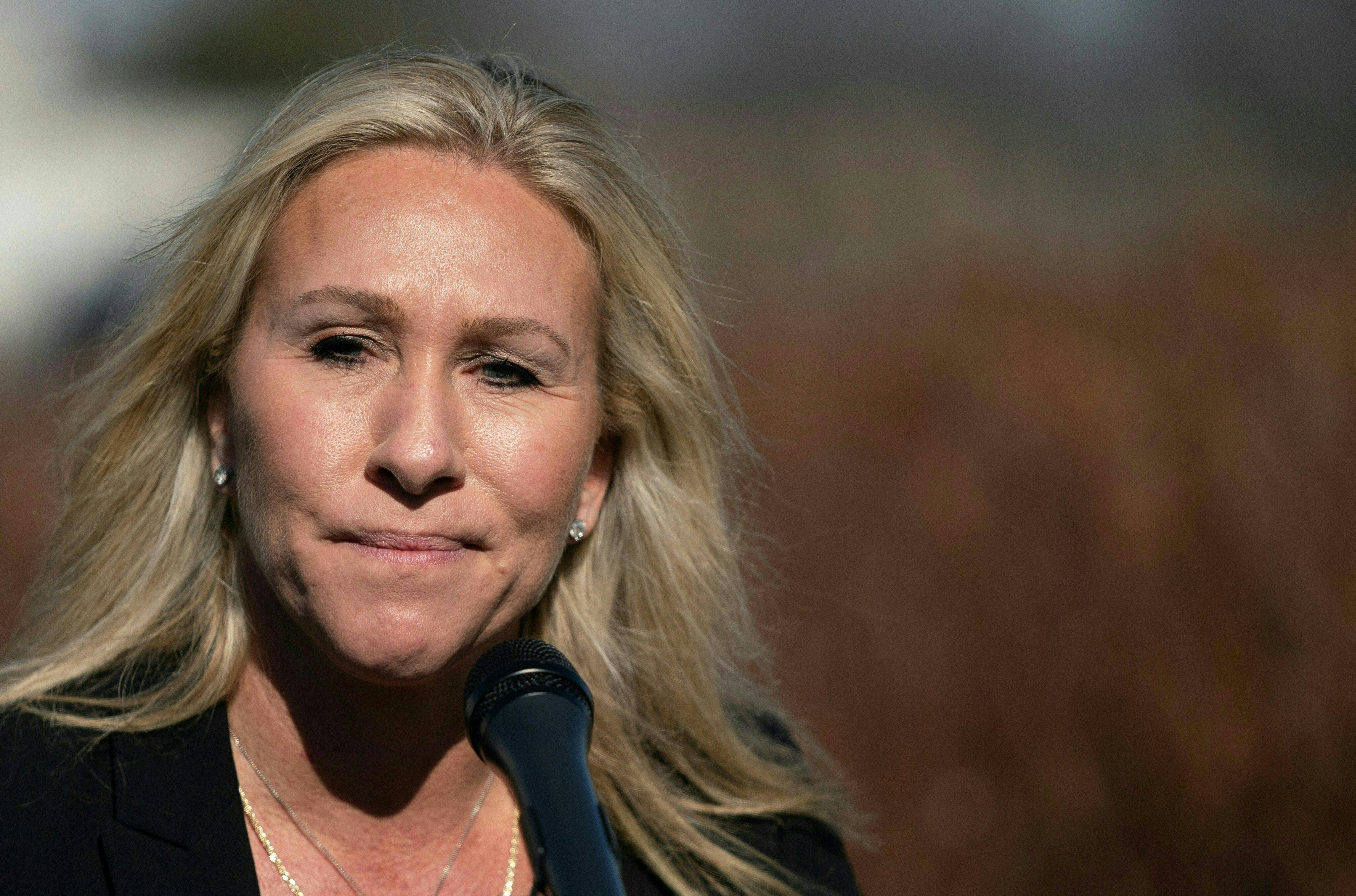 Representative Marjorie Taylor Greene authored a bill that would criminalize providing gender-affirming care for trans youth.