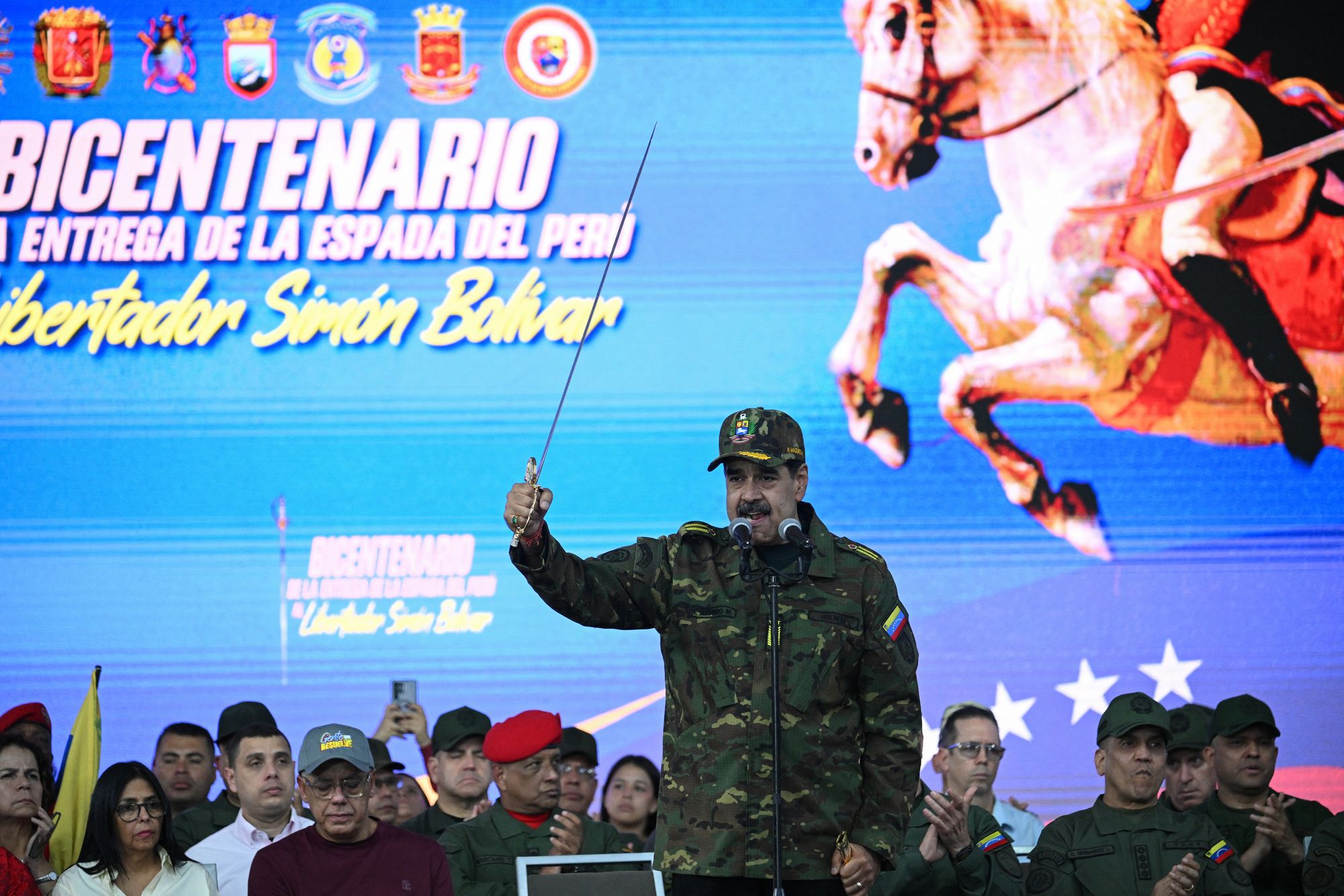 Venezuelan President Maduro has vowed to fight any ‘imperialist threat or aggression’