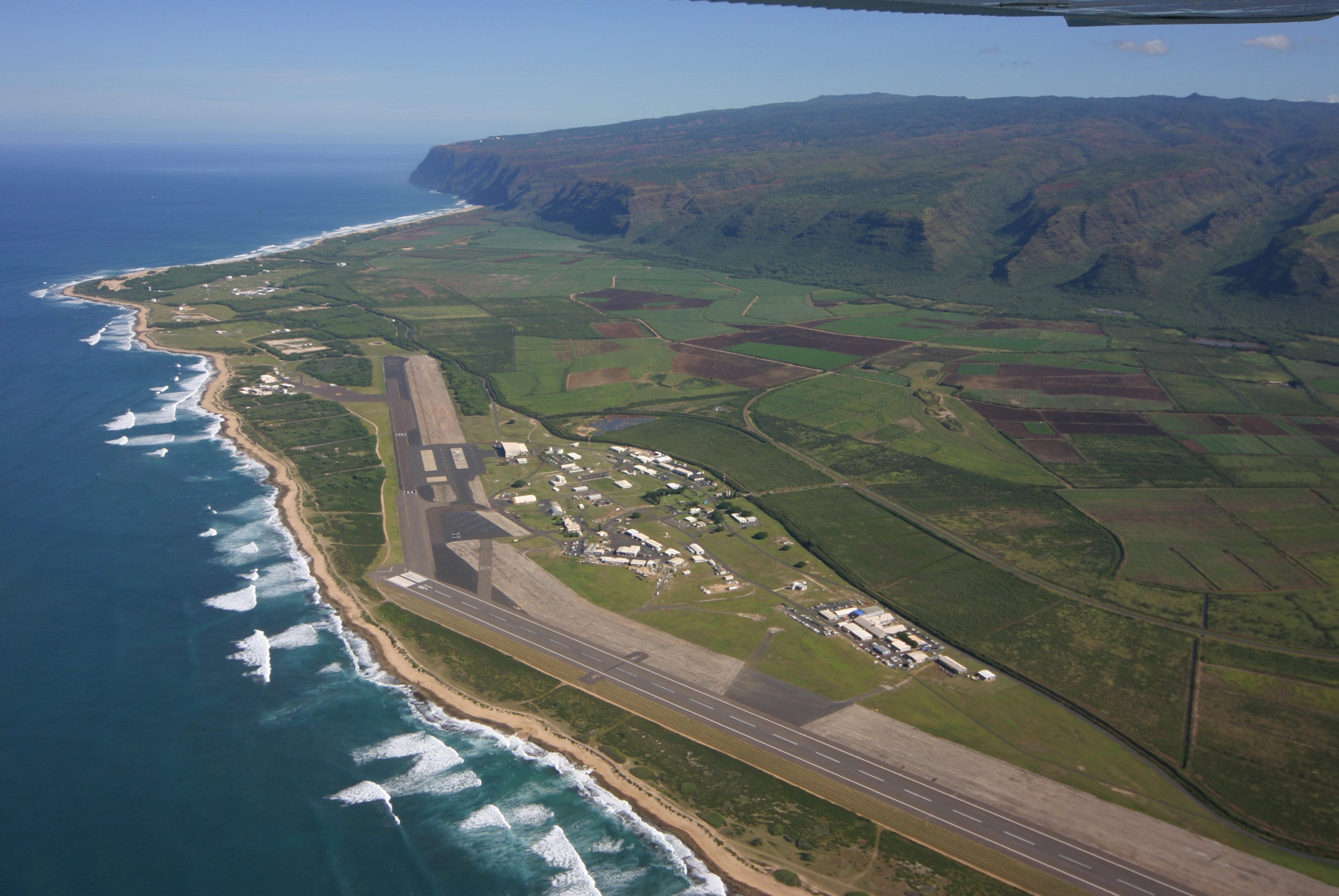 US’s Pacific Missile Range Facility at Barking Sands on Kauai, Hawaii. It is a major military facility used for testing and training for naval, air, and missile defense systems in a variety of environments, including land, sea, and air