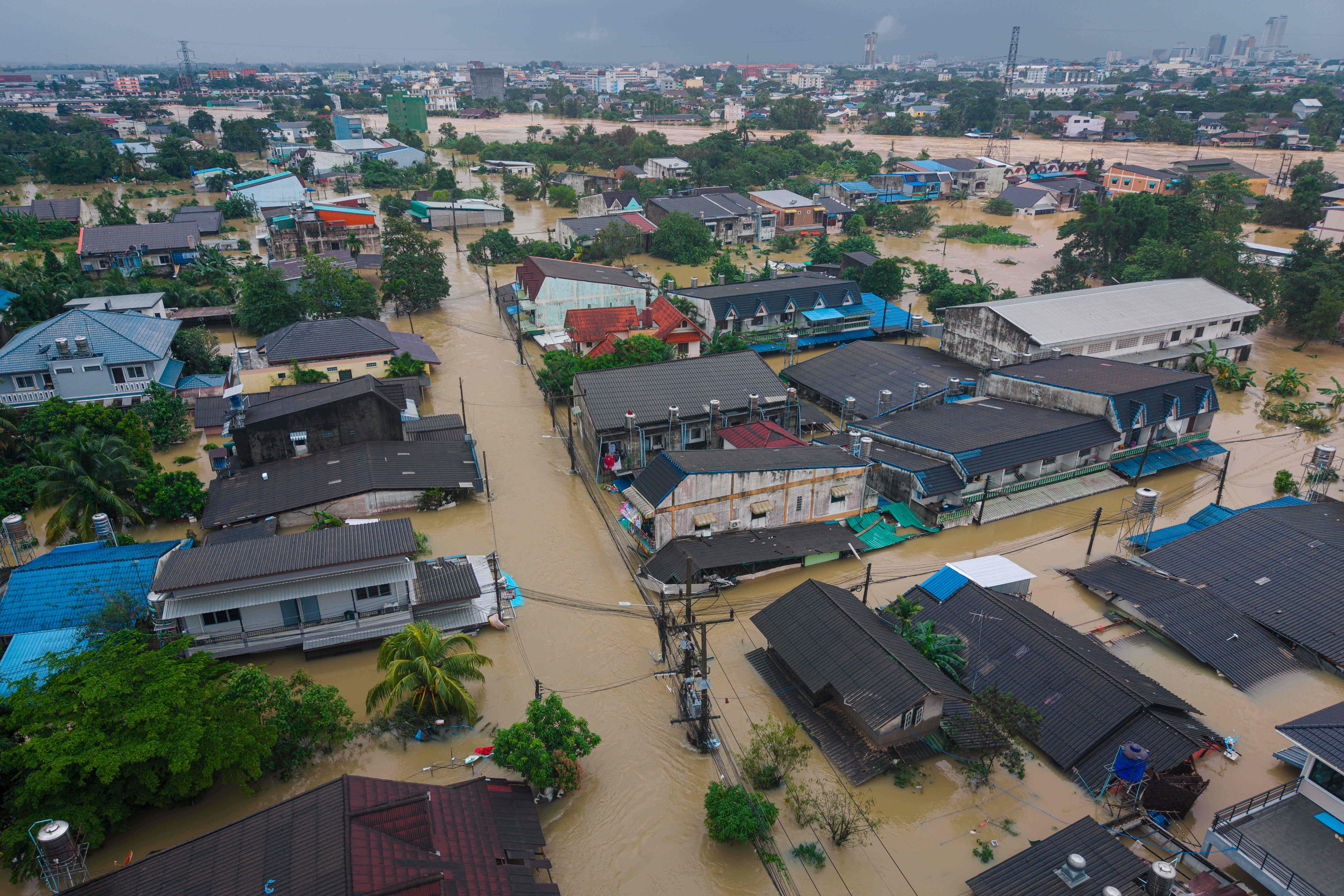 Thailand Extreme Weather Flooding