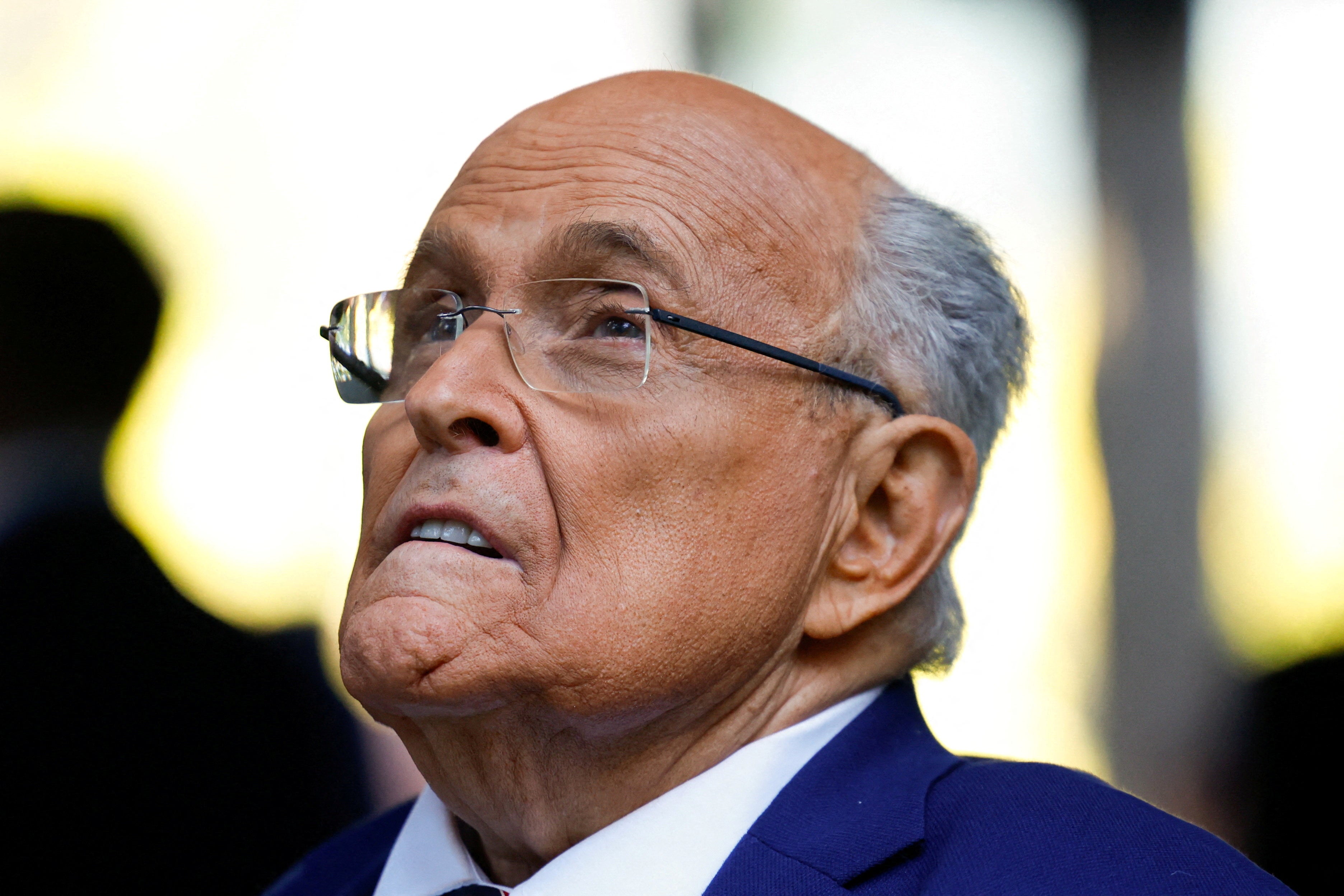 Former New York City Mayor Rudy Giuliani was pardoned by the president last month to shield him from legal liability over the 2020 fake electors scheme