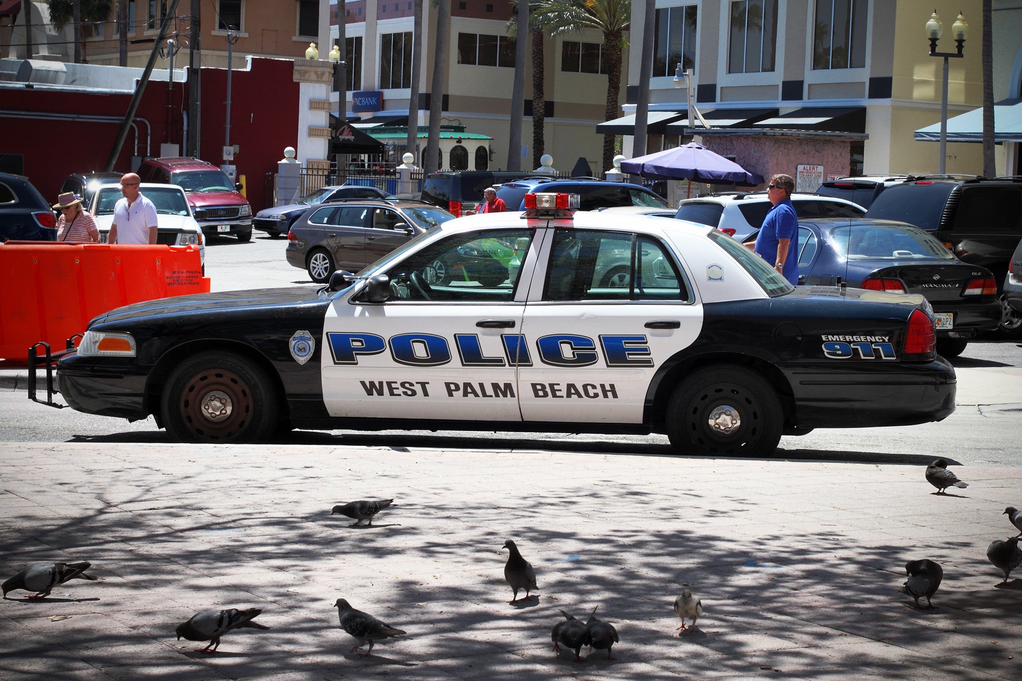 The incident occurred in West Palm Beach, Florida (file photo)