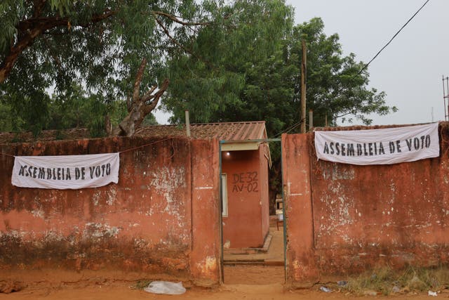 <p>A view of a polling station ahead of the presidential and legislative elections, in Bissau, Guinea-Bissau, Sunday, Nov. 23, 2025</p>