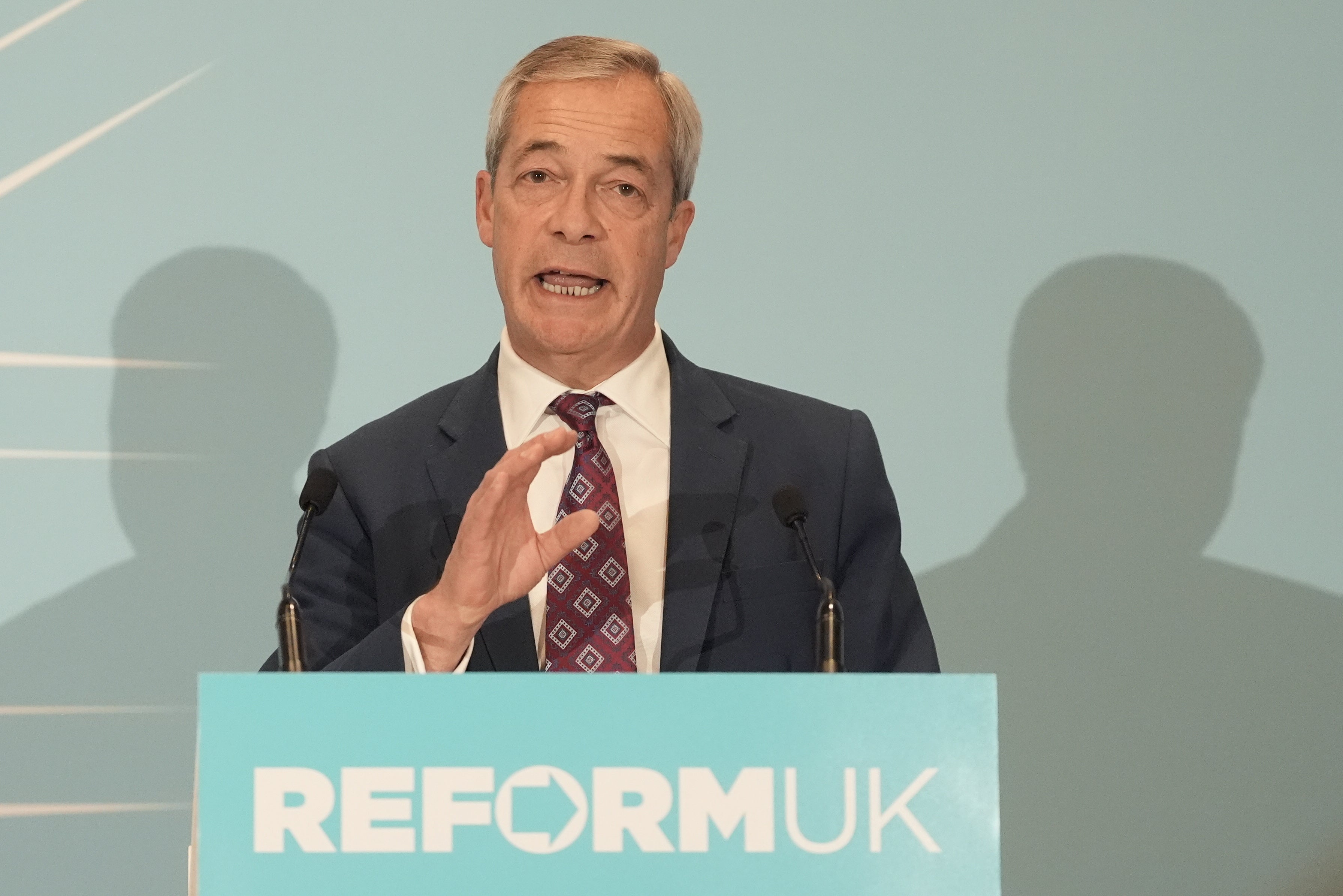 <p> Nigel Farage has welcomed some Conservative defectors into Reform, but says he doesn’t want the whole party  </p>