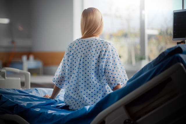 <p>The government said it was ‘not acceptable’ for patients to share sleeping accommodation with members of the opposite sex</p>